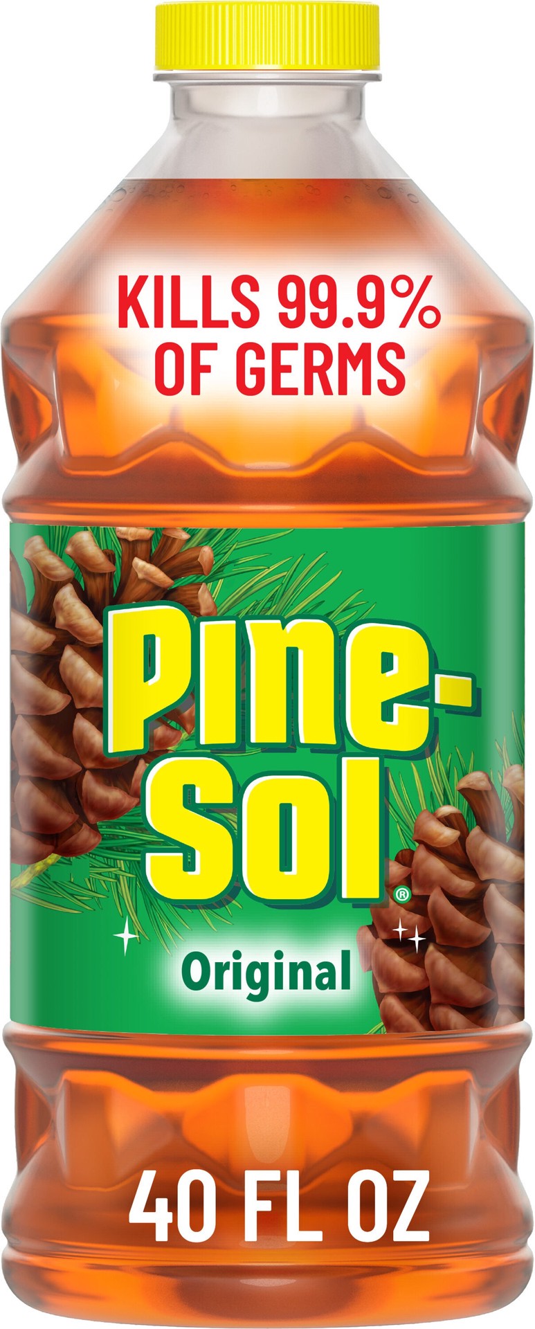 slide 1 of 6, Pine-Sol 40 -fl oz Original Pine Liquid All-Purpose Cleaner, 1 ct