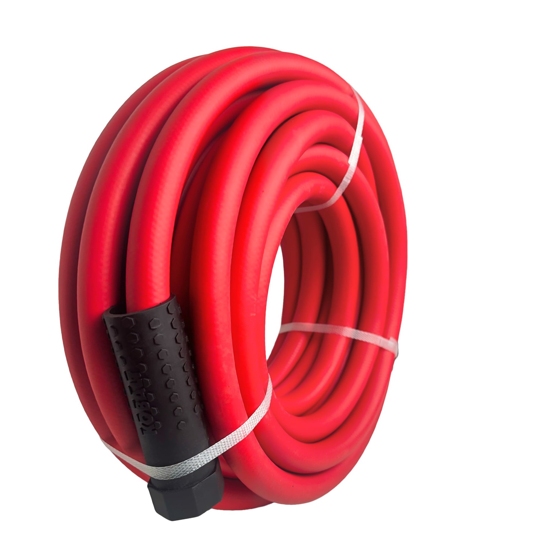 slide 6 of 6, Kobalt Hot Water 5/8-in x 50-ft Rubber Red Coiled Hose, 1 ct