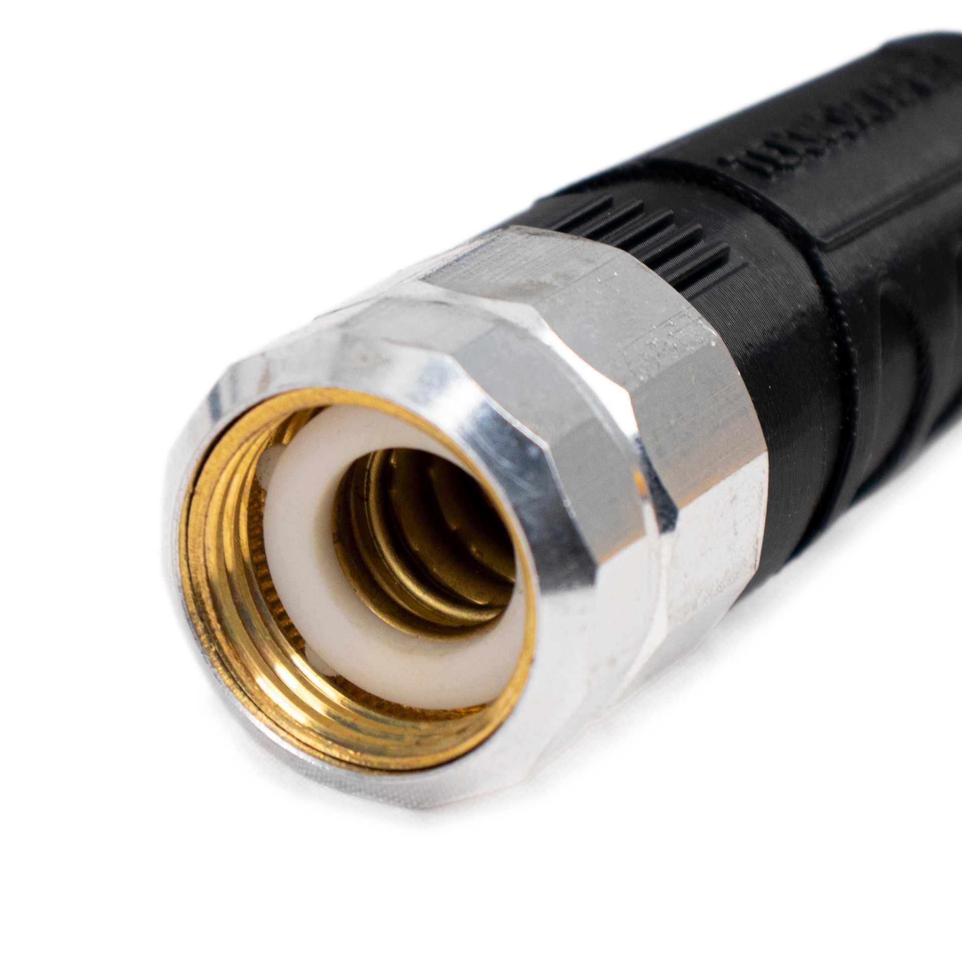 slide 4 of 6, NeverKink Teknor Apex 5/8-in x 60-ft Heavy -Duty Kink Free Vinyl Gray Coiled Hose, 1 ct