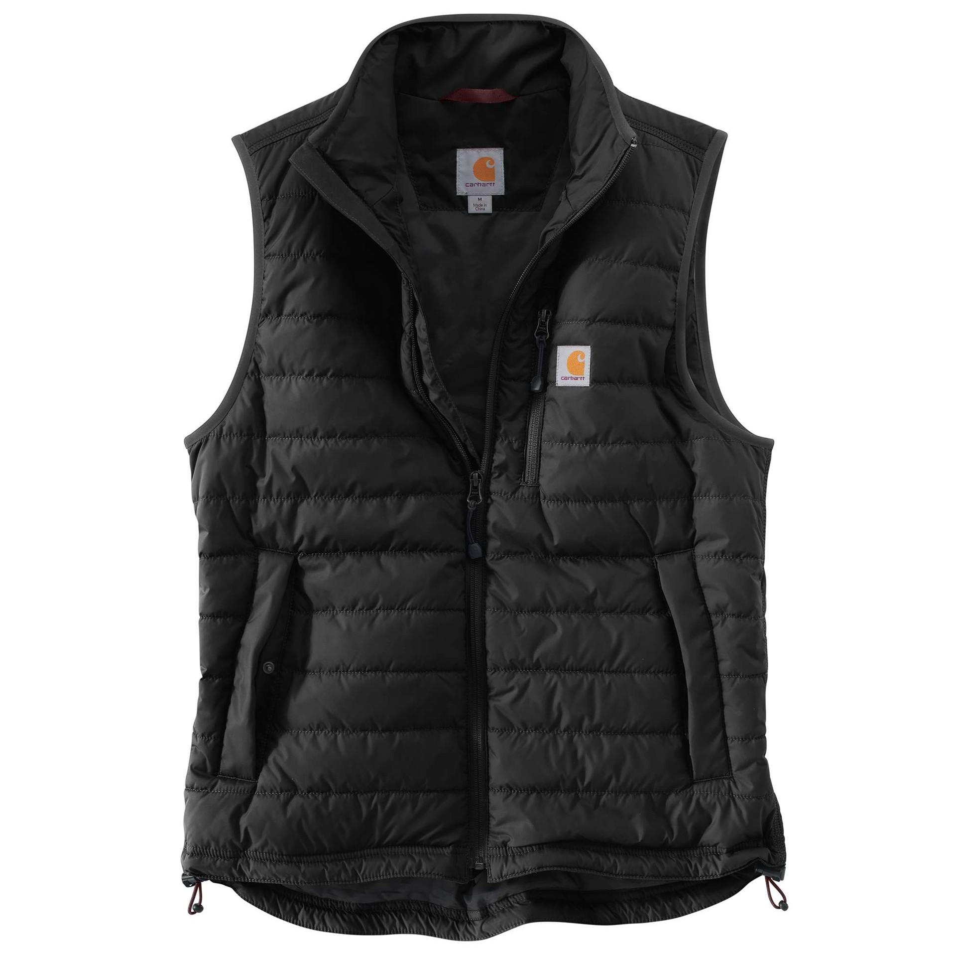 slide 4 of 6, Carhartt Men's Black Nylon Puffer Vest XL, 1 ct