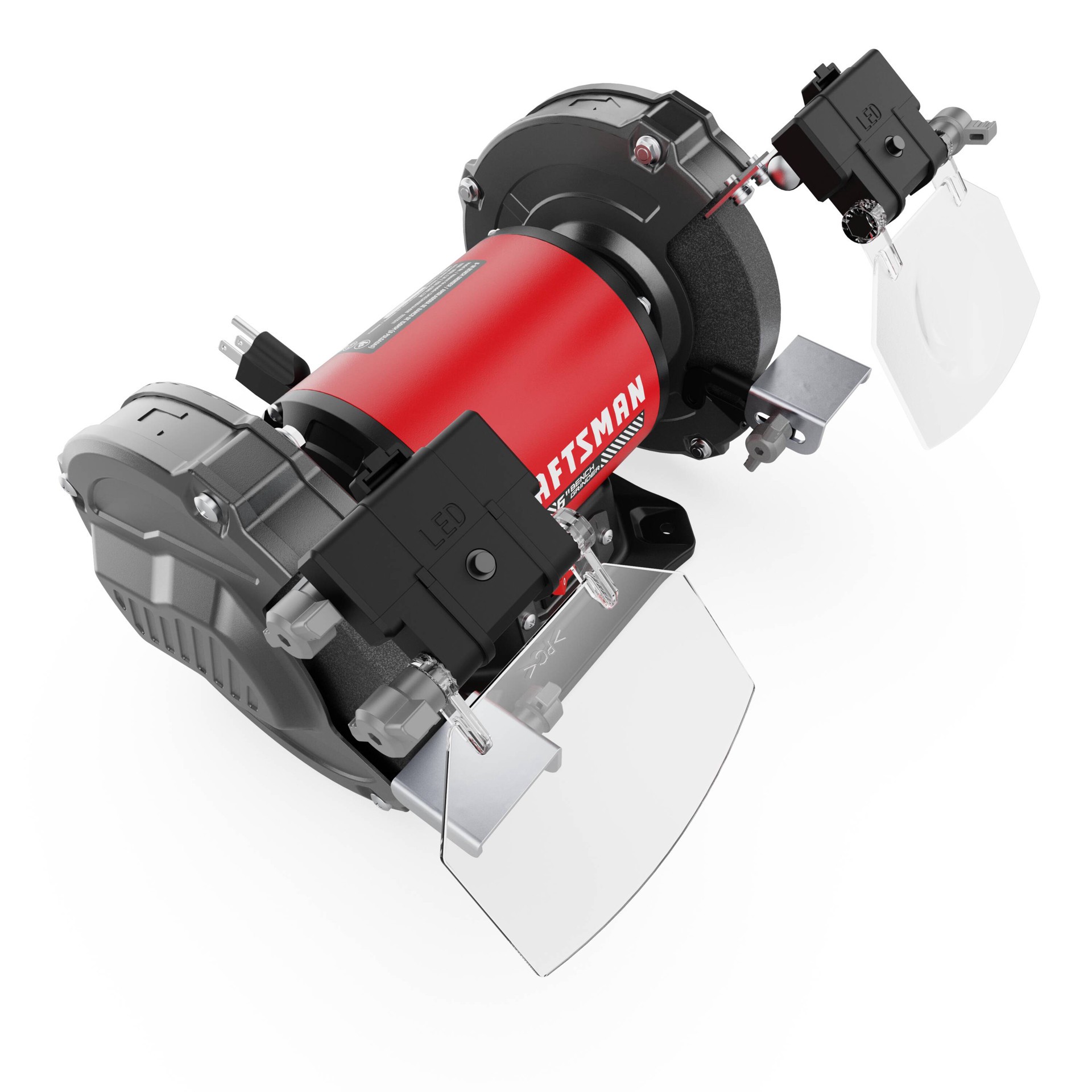 slide 3 of 5, CRAFTSMAN 6-in Bench grinder, 1 ct