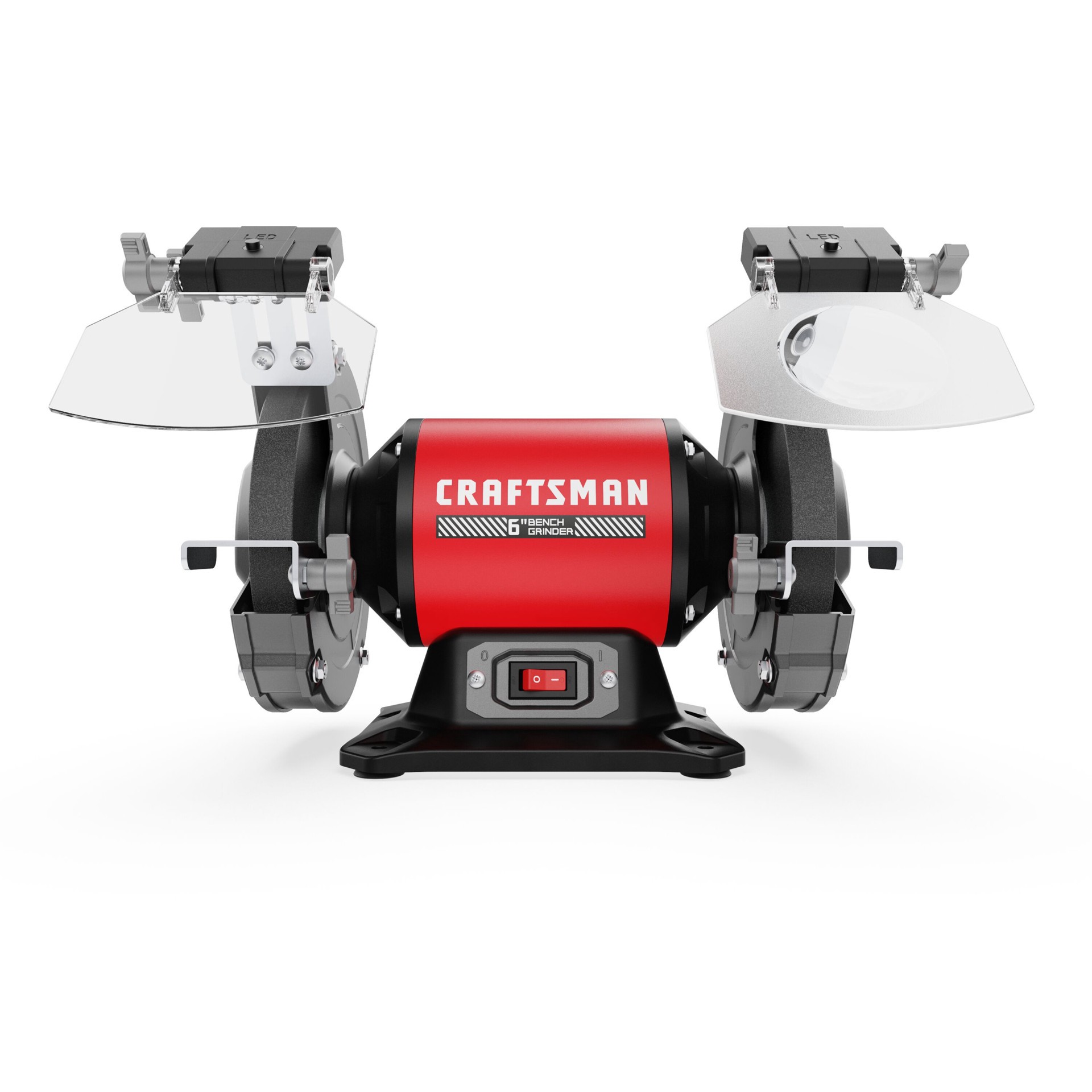 slide 1 of 5, CRAFTSMAN 6-in Bench grinder, 1 ct