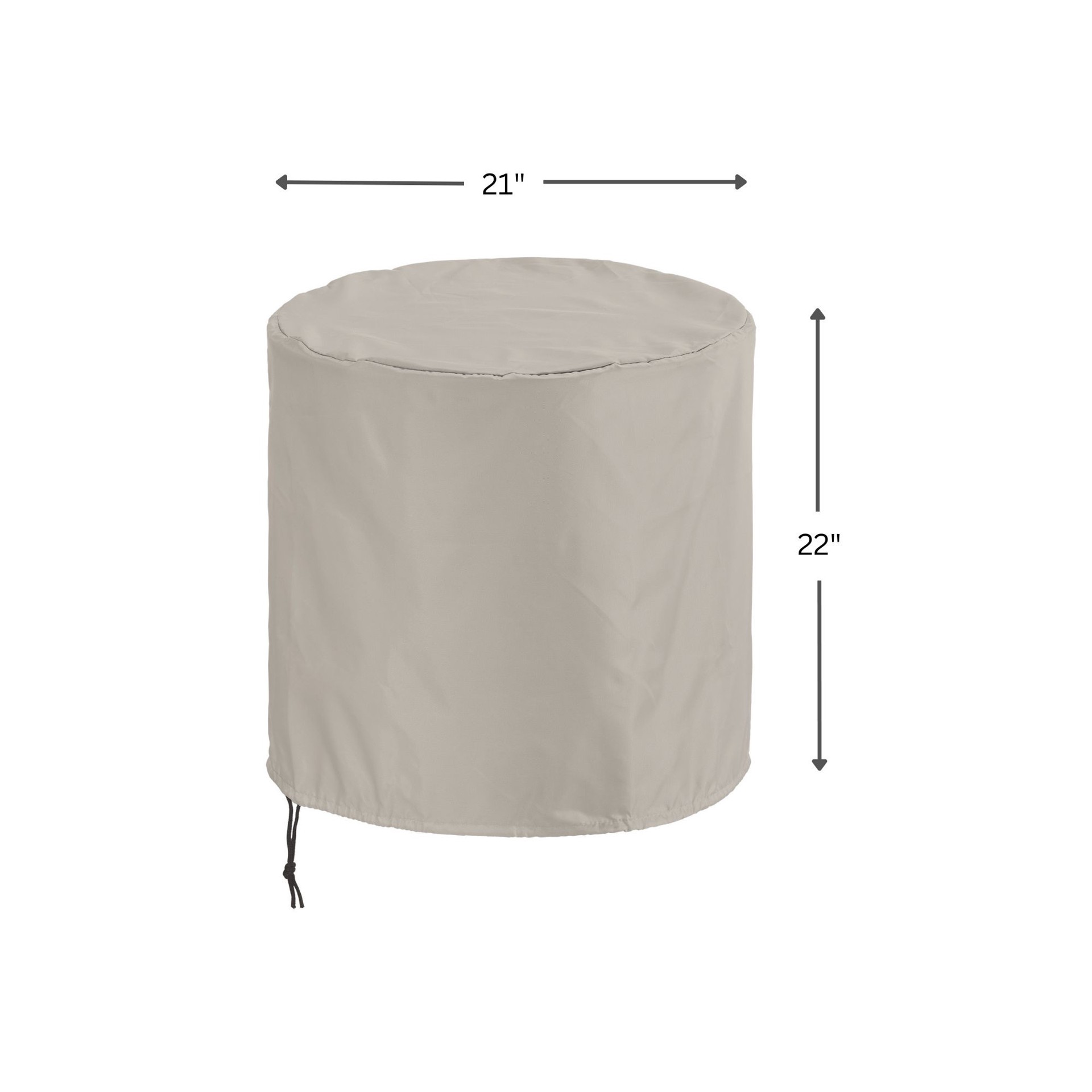 slide 6 of 6, RELIABILT 22-in x 22-in x 21-in Polyester Evaporative Cooler Turbine cover, 1 ct