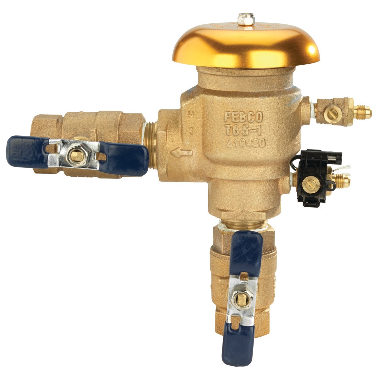 slide 2 of 6, FEBCO 1-in Bronze FNPT Pressure vacuum breaker, 1 ct