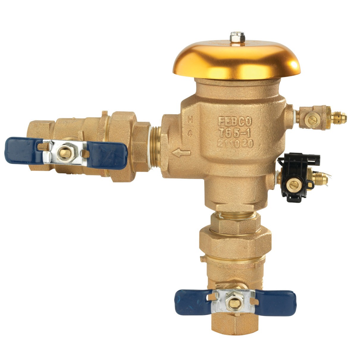 slide 2 of 6, FEBCO 1-in Bronze FNPT Pressure vacuum breaker, 1 ct