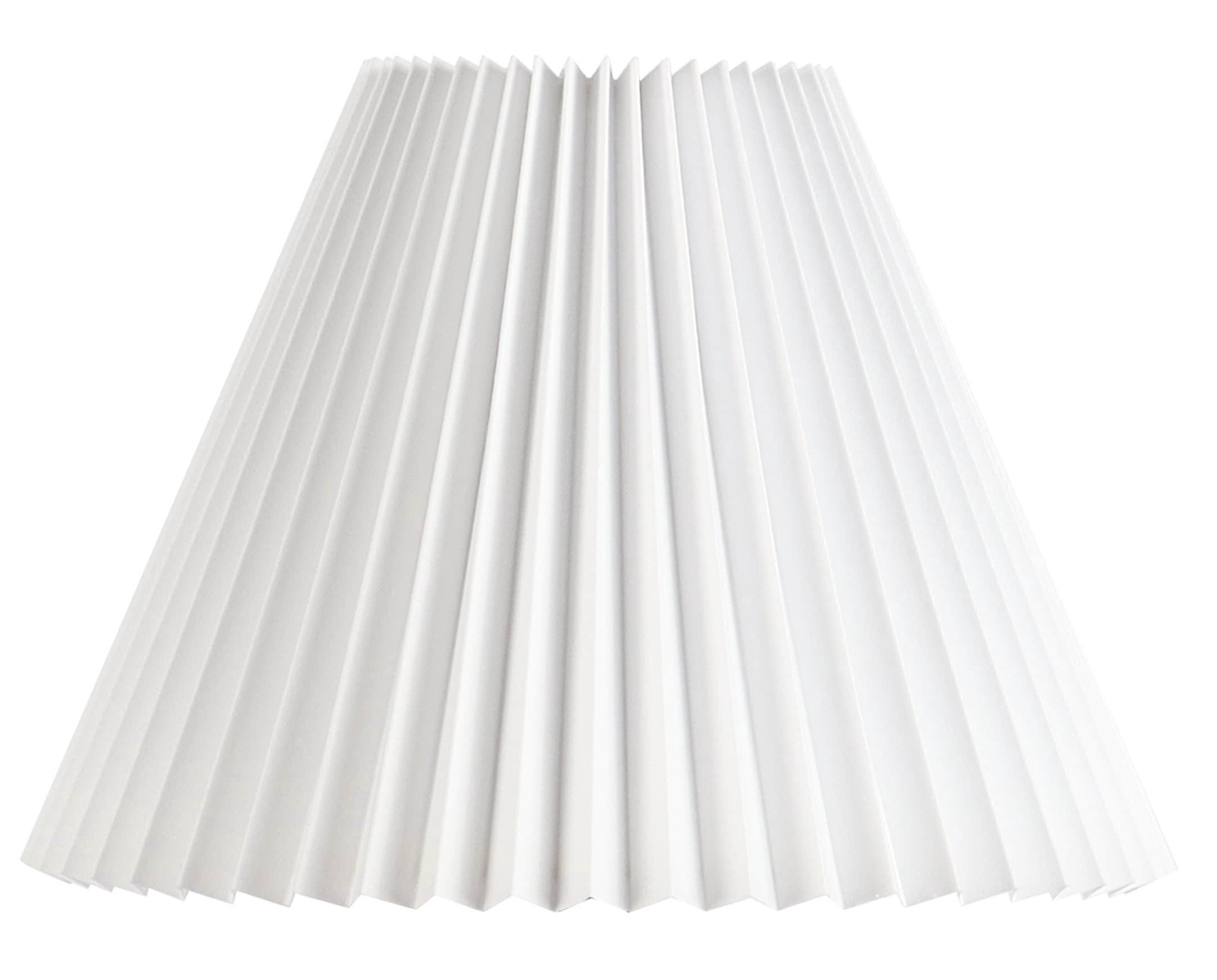 slide 1 of 6, allen + roth 9-in x 12-in White Fabric Empire Lamp Shade, 1 ct