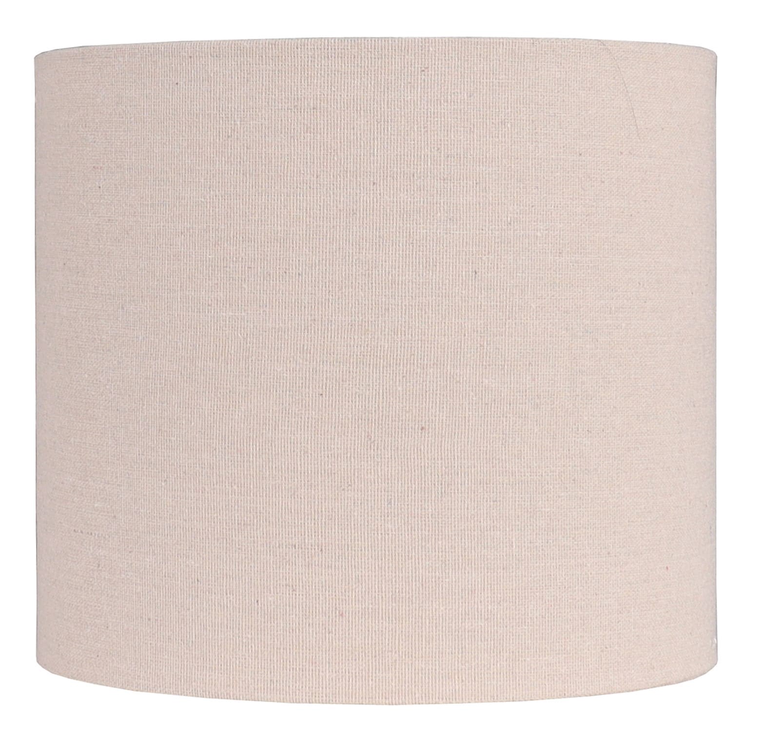 slide 1 of 6, allen + roth 8-in x 9-in Tan Fabric Drum Lamp Shade, 1 ct