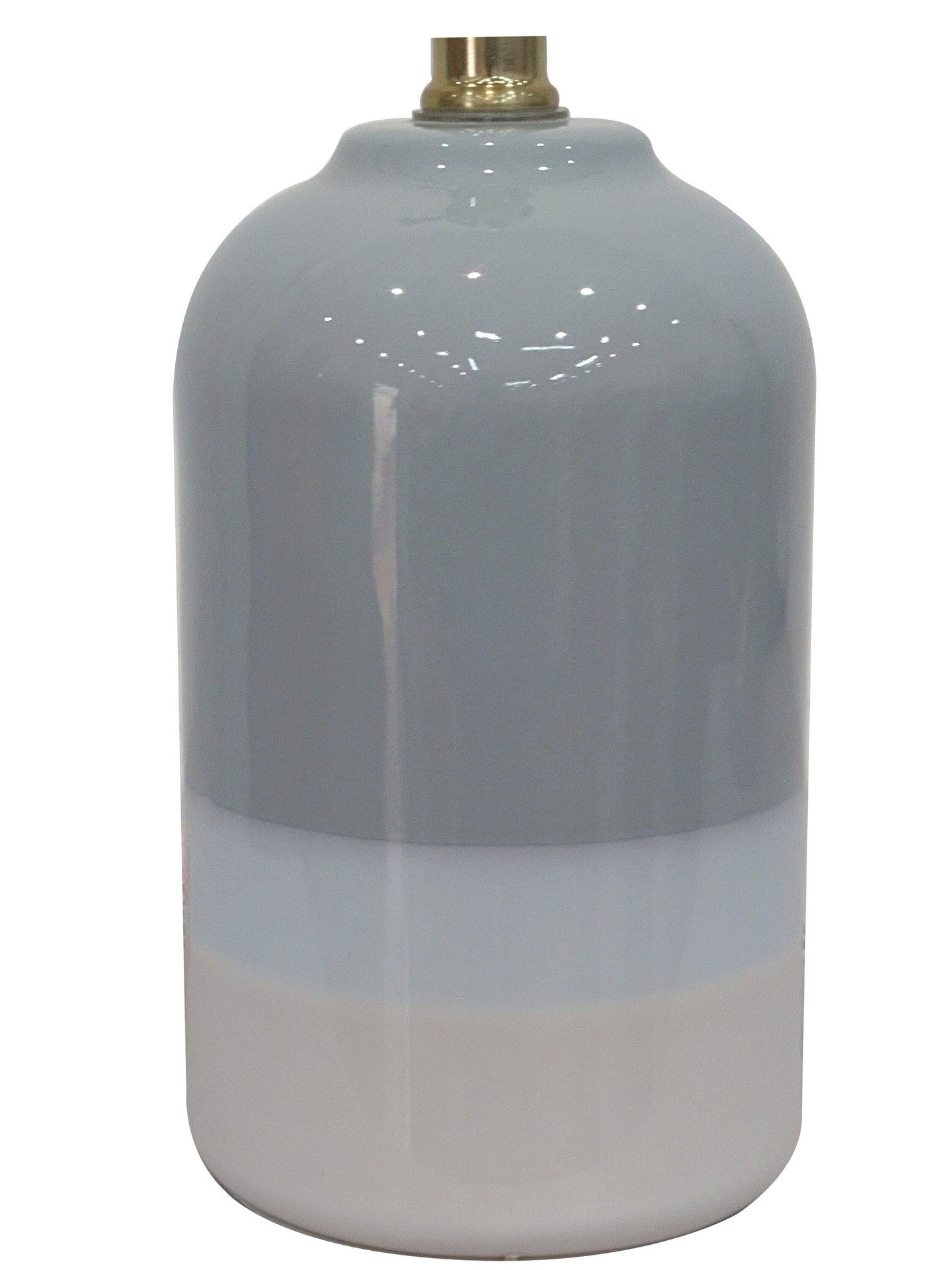 slide 6 of 6, allen + roth 13-in Multi Color Gloss Plug-in Ceramic Lamp Base, 1 ct