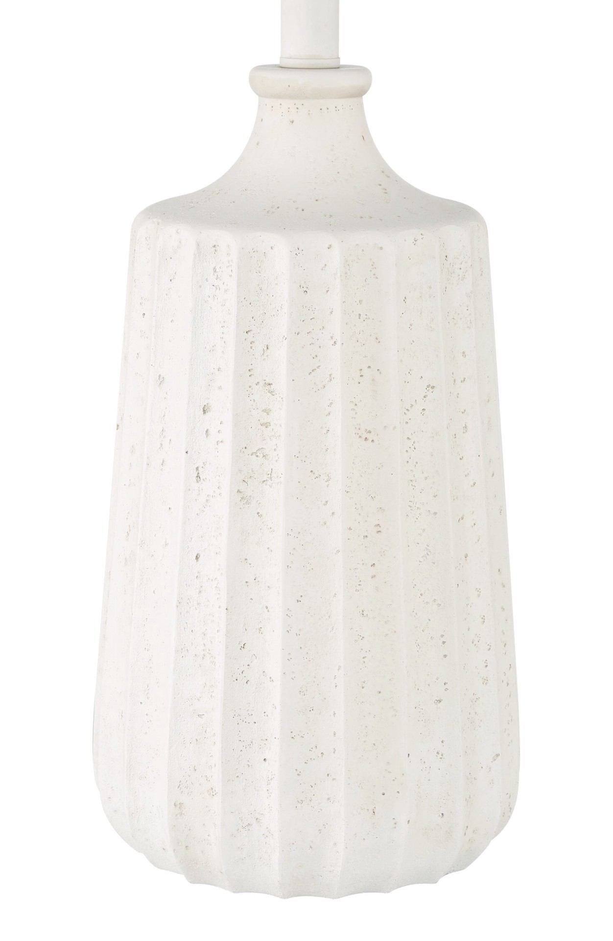 slide 6 of 6, allen + roth 19-in White Plug-in 3-way Resin Lamp Base, 1 ct