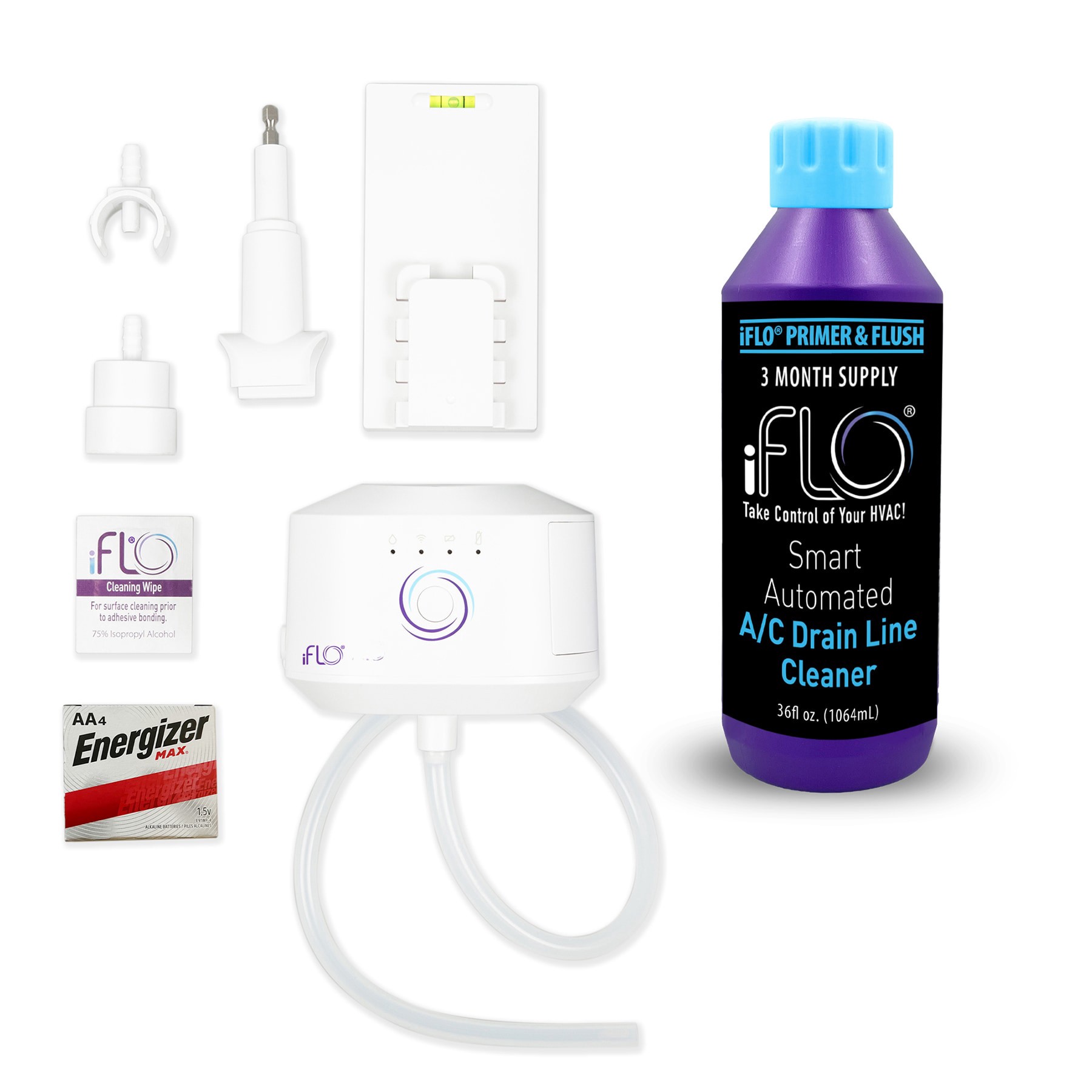 slide 2 of 6, iFLO IFLO Purple AC line cleaner, 1 ct