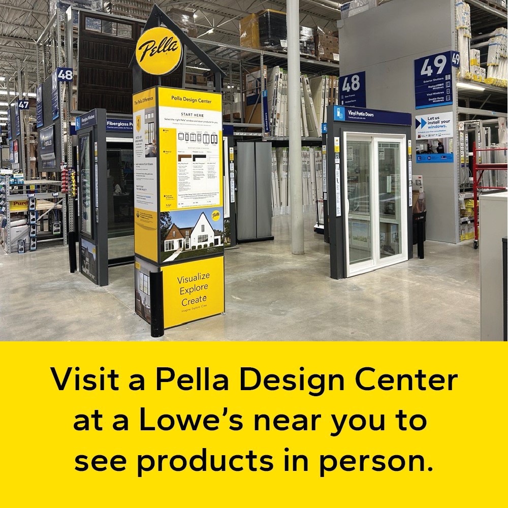 slide 5 of 6, Pella Lifestyle 22.375-in x 35.86-in Black Aluminum Frame Window Screen, 1 ct