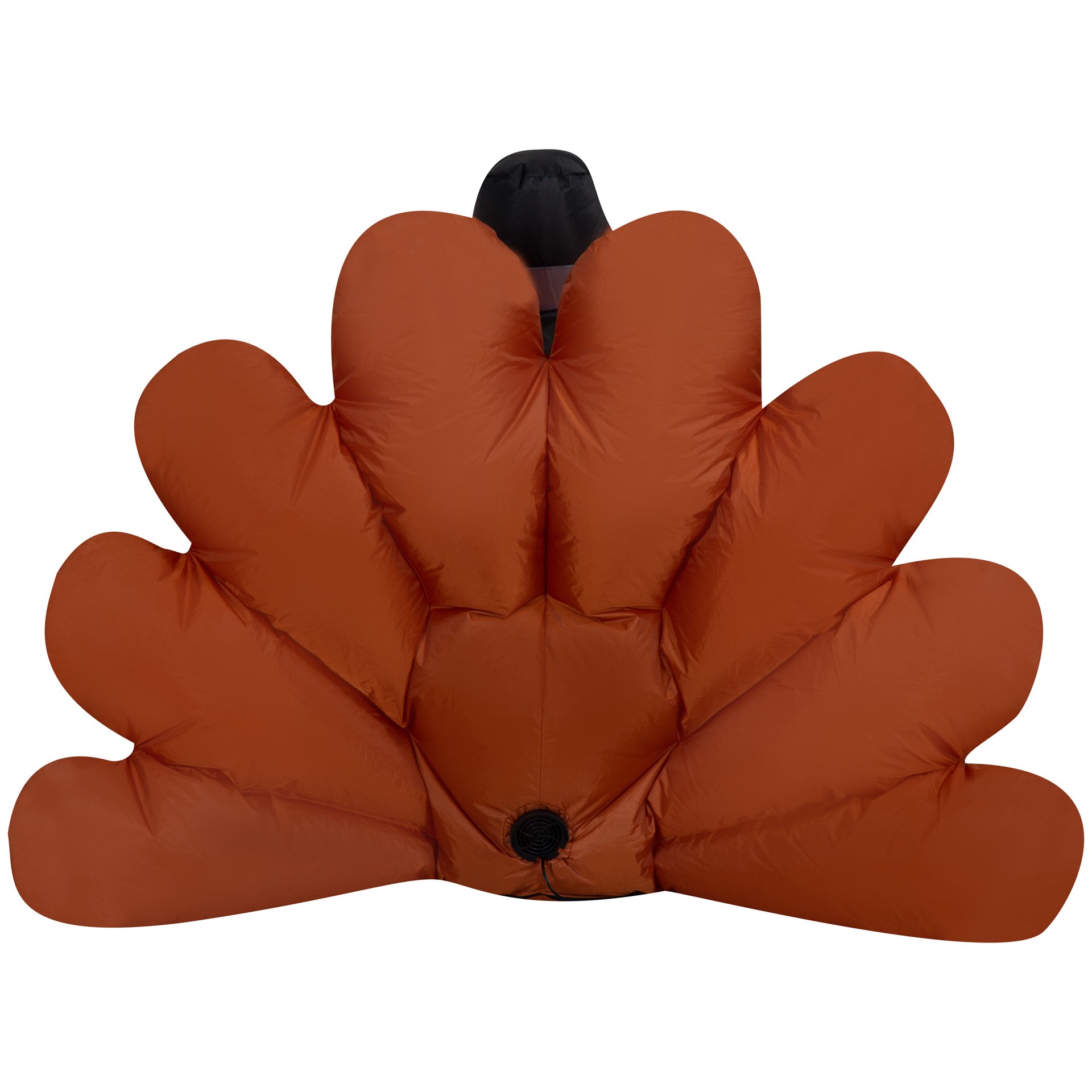 slide 2 of 6, Haunted Living 2.75-ft Pilgrim Turkey Inflatable, 1 ct