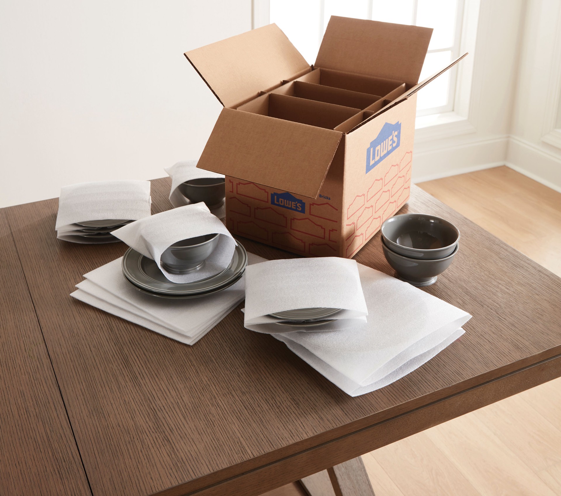 slide 2 of 6, Project Source 12-in x 16-in Dish packing kit, 1 ct