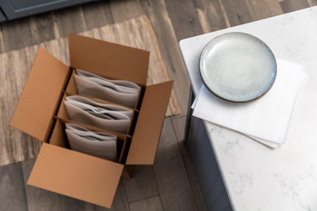 slide 5 of 6, Project Source 12-in x 16-in Dish packing kit, 1 ct