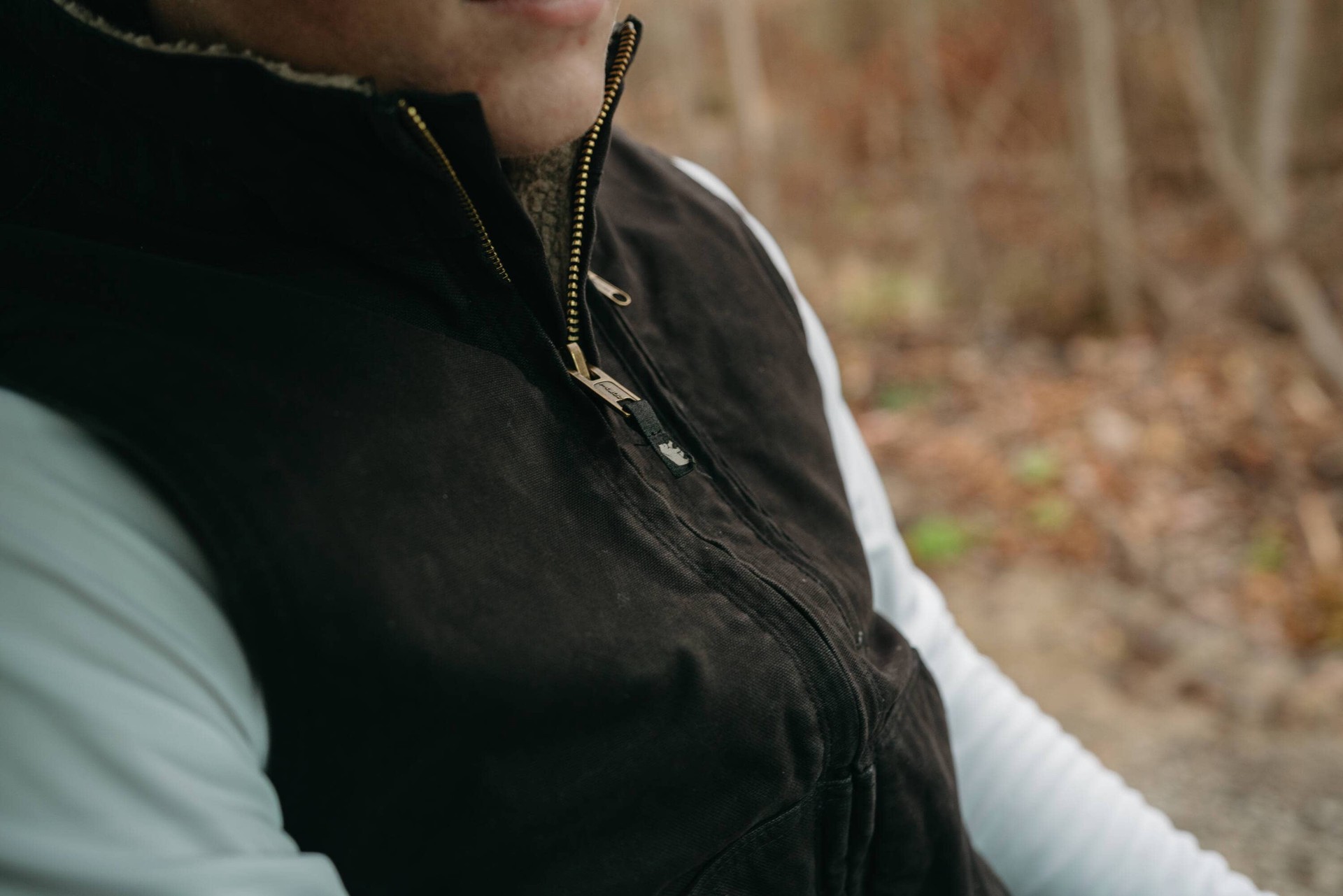 slide 6 of 6, BERNE APPAREL Men's Gray Modacrylic/Aramid Fleece-lined Vest XL, 1 ct