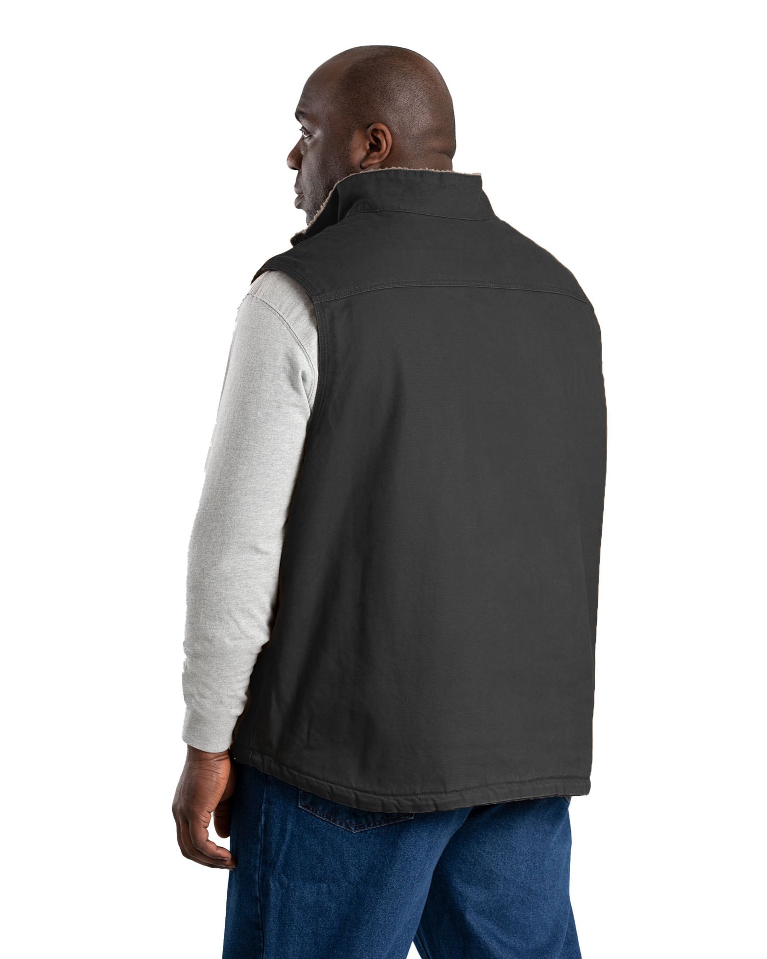 slide 2 of 6, BERNE APPAREL Men's Black Polyester Puffer Vest 2XL, 1 ct