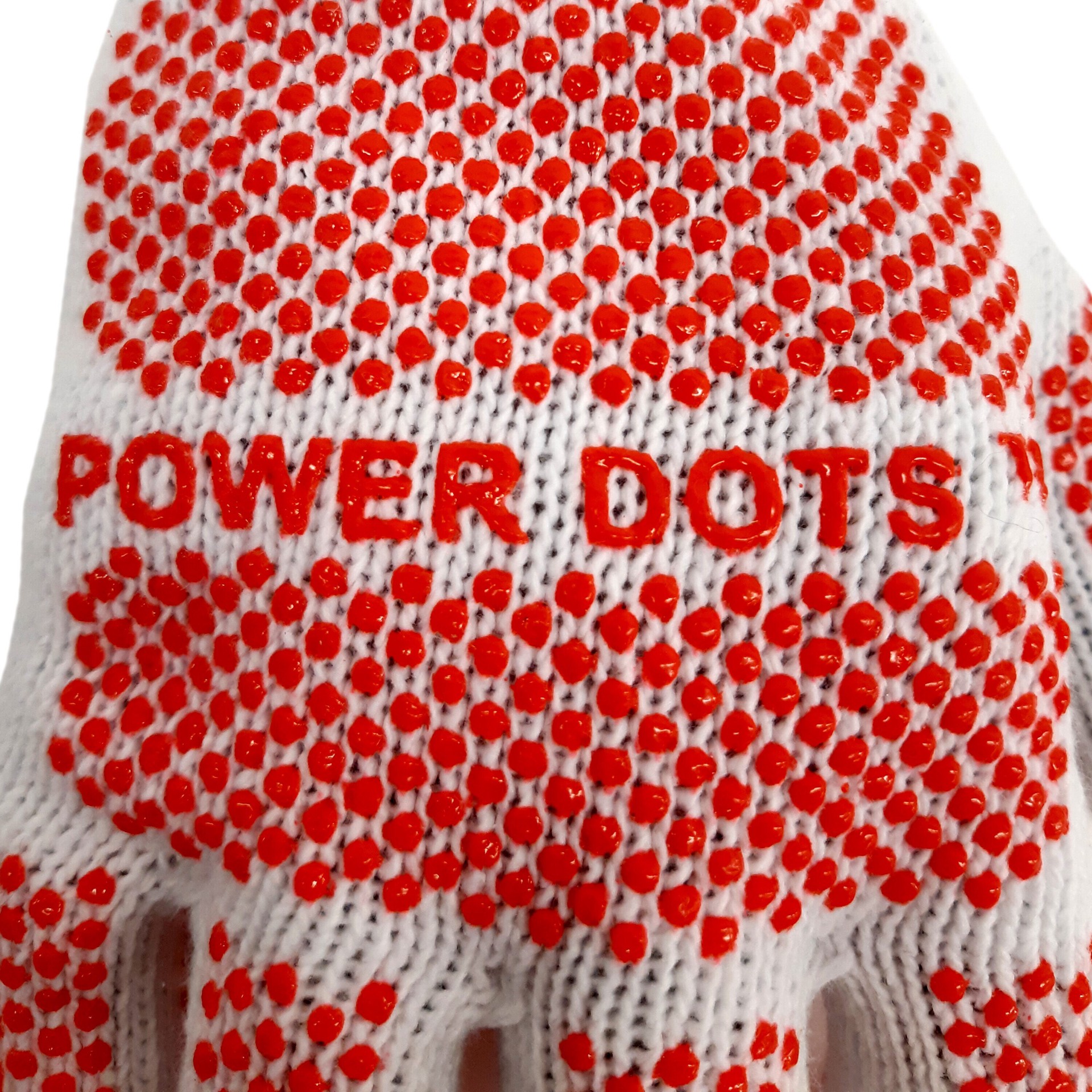 slide 2 of 5, HandCrew One size fits all Red Poly/Cotton Construction Gloves 2 -Pairs, 1 ct