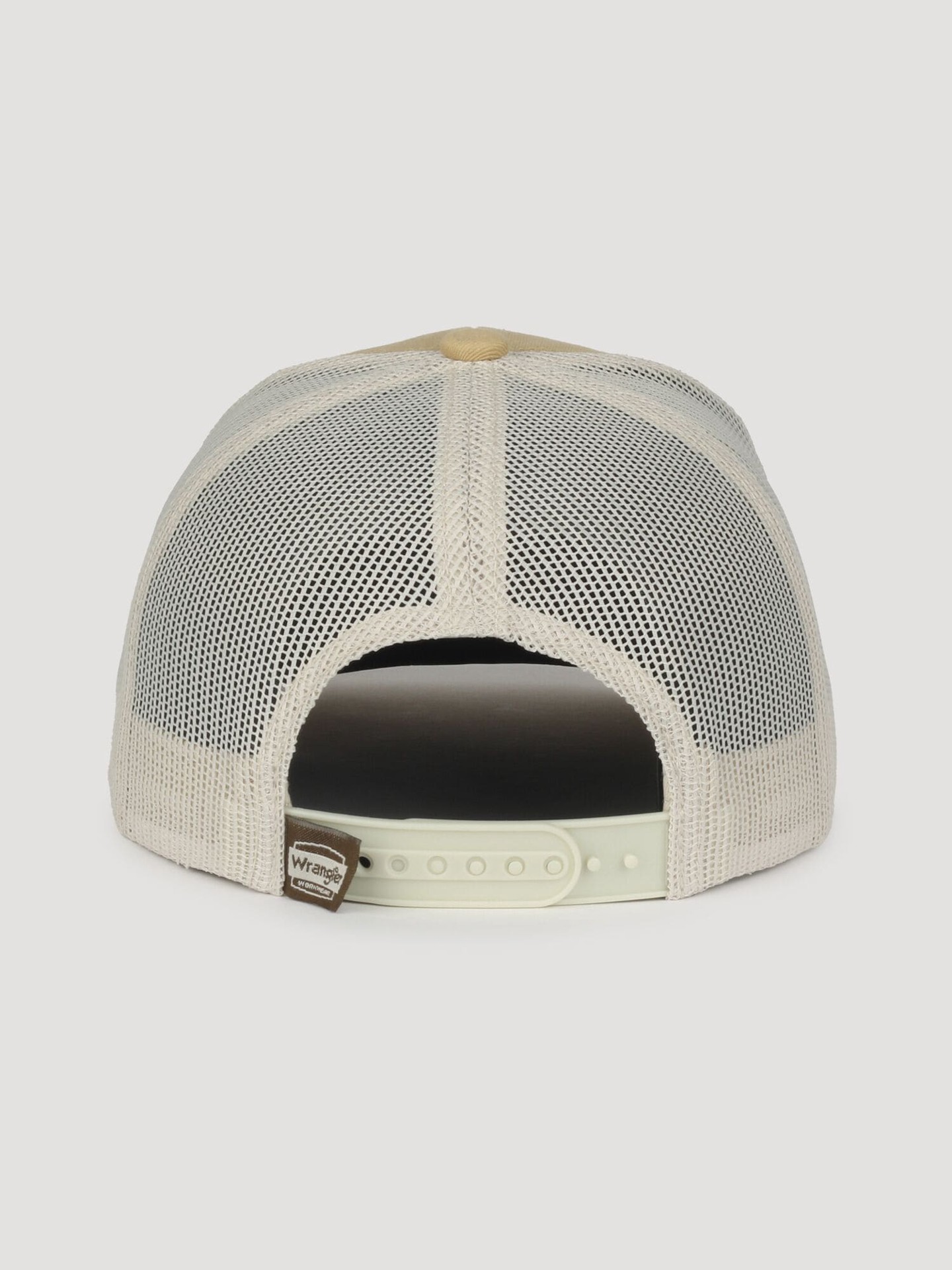 slide 3 of 4, Wrangler Adult unisex Old Gold/Beige Cotton/Polyester Trucker hat, 1 ct