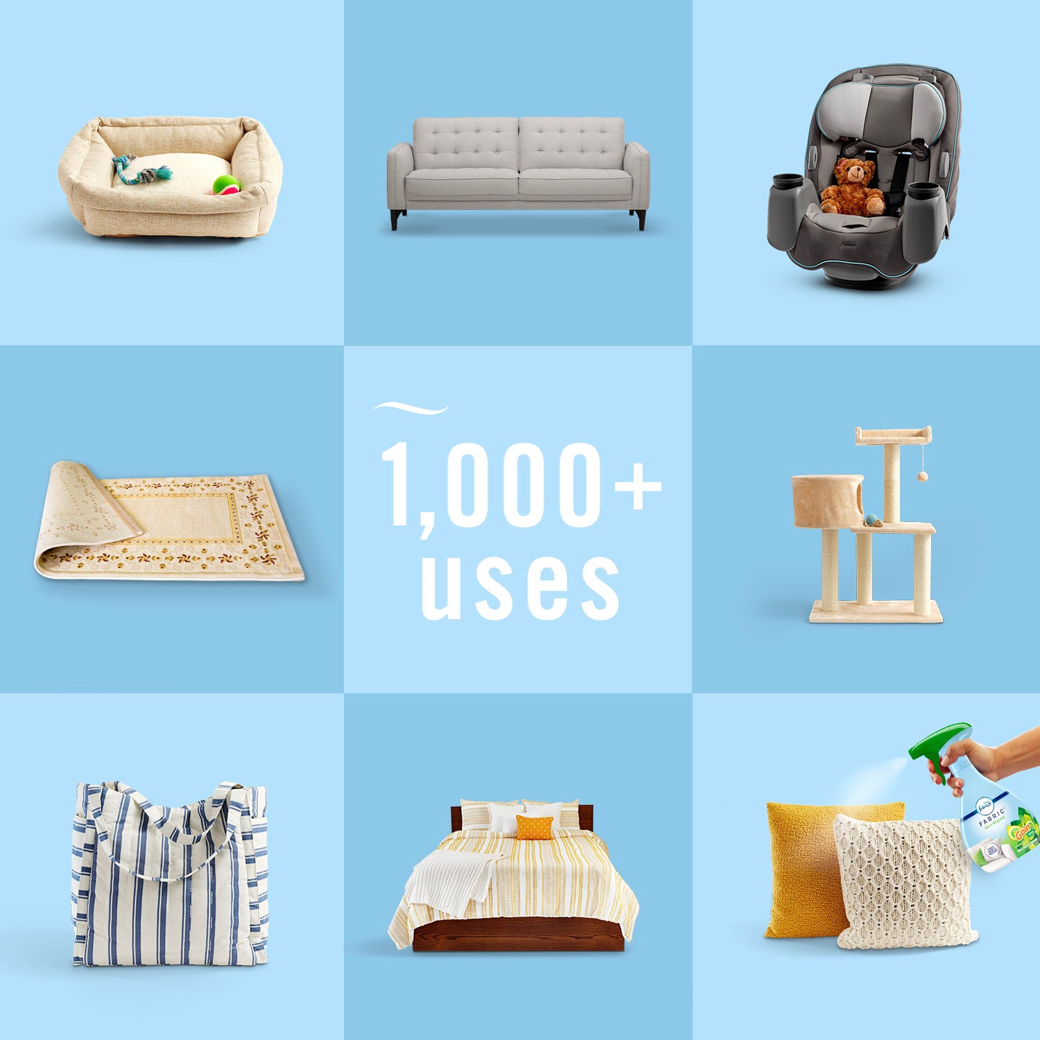 slide 2 of 6, Febreze 23.6 -fl oz Gain Original Fabric Deodorizer, 1 ct