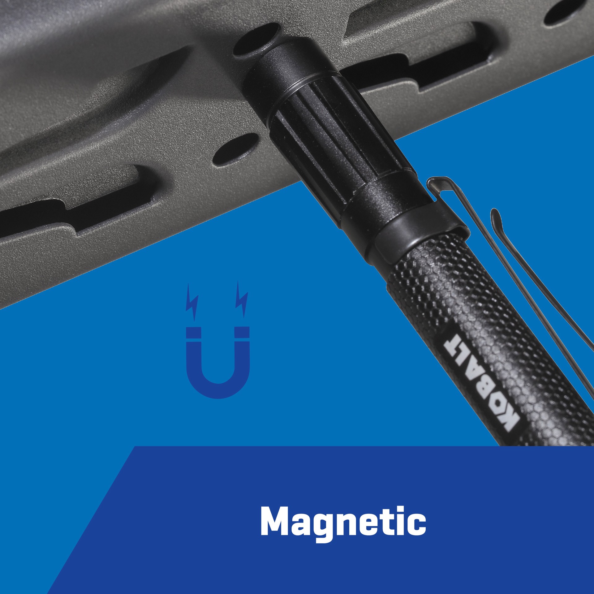 slide 6 of 6, Kobalt 375-Lumen 4 -Adjustable Mode LED Rechargeable Flashlight, 1 ct