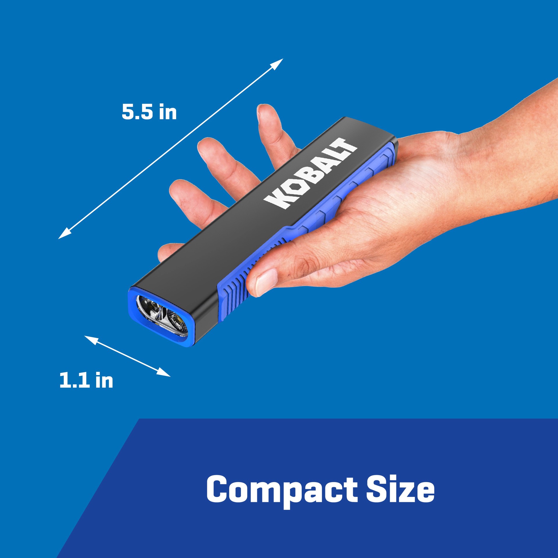 slide 4 of 6, Kobalt 1000-Lumen 4 -Adjustable Mode LED Rechargeable Flashlight, 1 ct