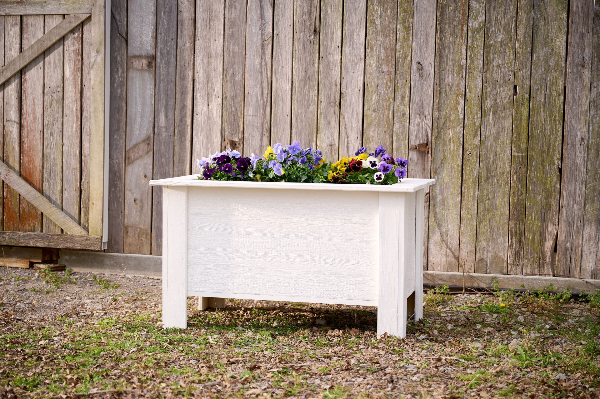 slide 5 of 6, LP Project Panel Primed Gray 0.34-in x 24-in x 24-in Engineered Panel siding, 1 ct