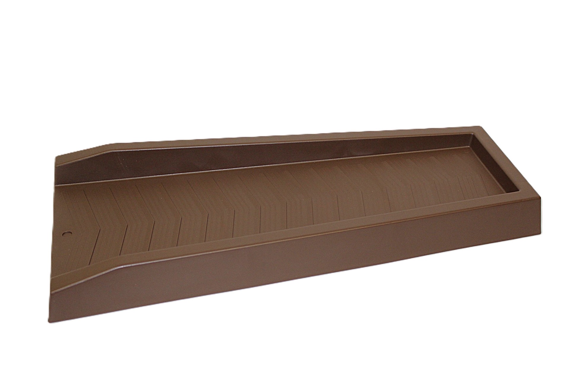 slide 3 of 6, Spectra Splash Block - Brown Vinyl 24-in Brown Splash block, 1 ct
