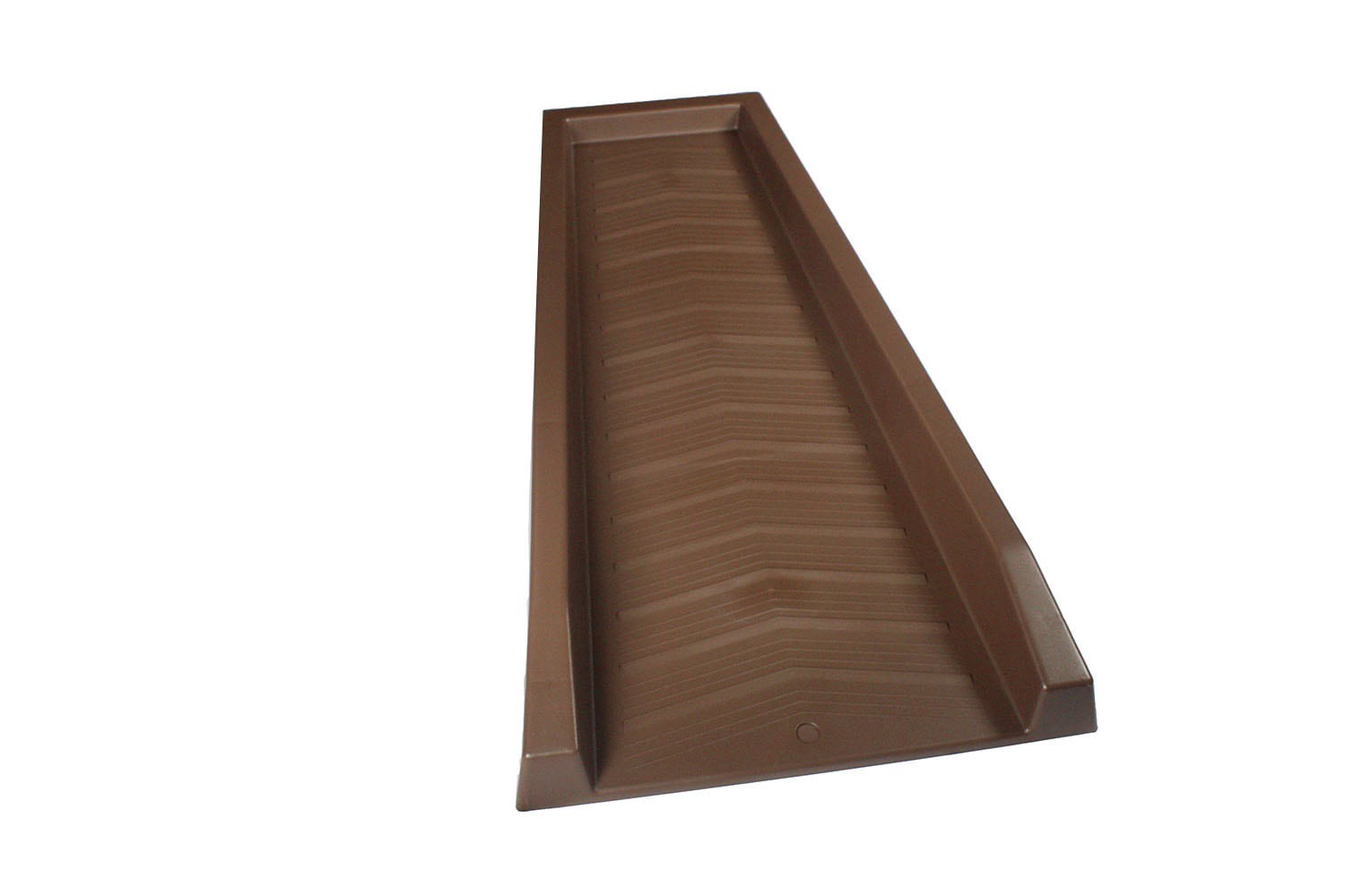 slide 1 of 6, Spectra Splash Block - Brown Vinyl 24-in Brown Splash block, 1 ct