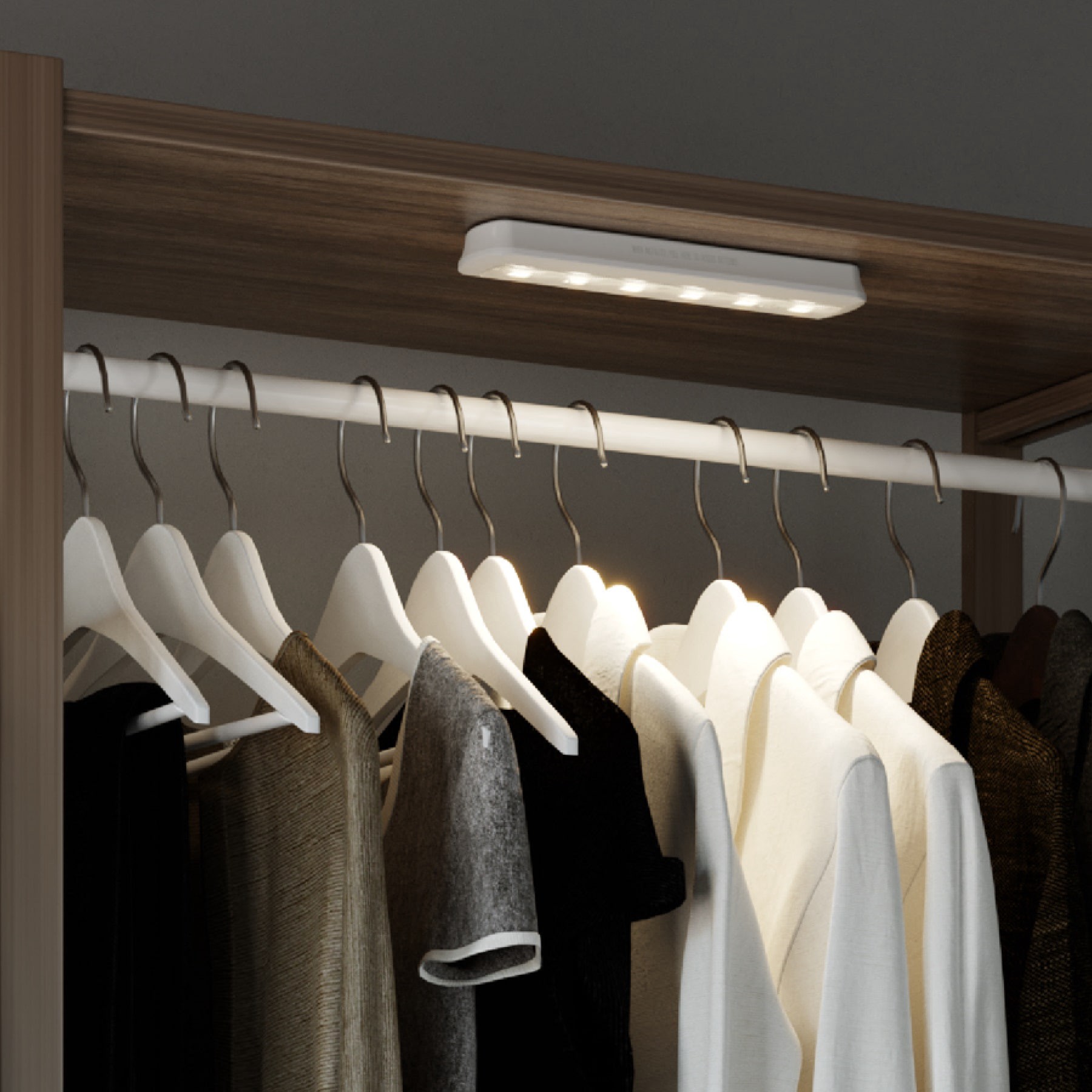 slide 2 of 6, Good Earth Lighting 2 -Pack 9.5-in Battery LED Under Cabinet Light Bar with Remote, 1 ct