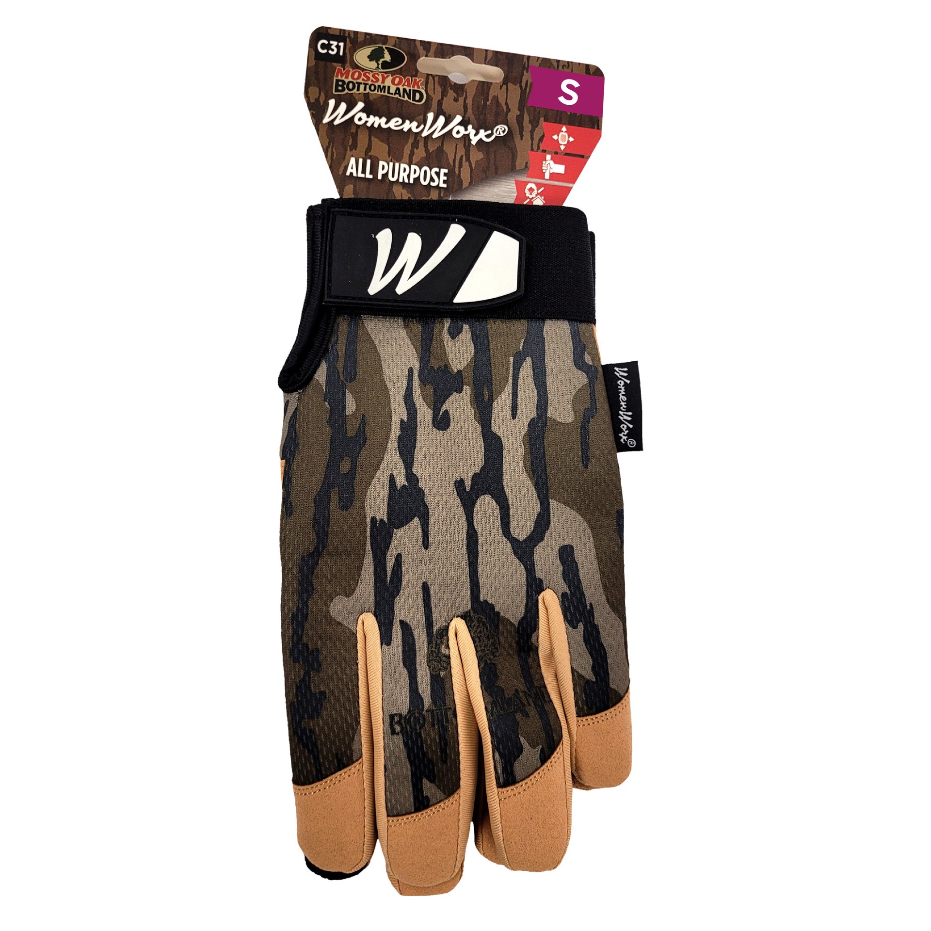 slide 1 of 5, WomenWorx Small Yellow Polyester 1 -Pairs, 1 ct