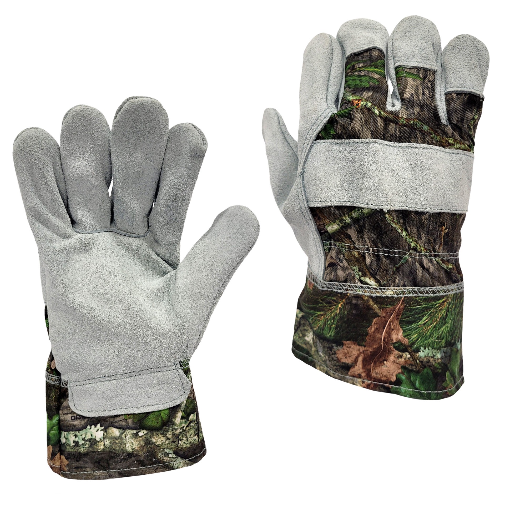 slide 2 of 5, HandCrew Large Green Leather 1 -Pairs, 1 ct