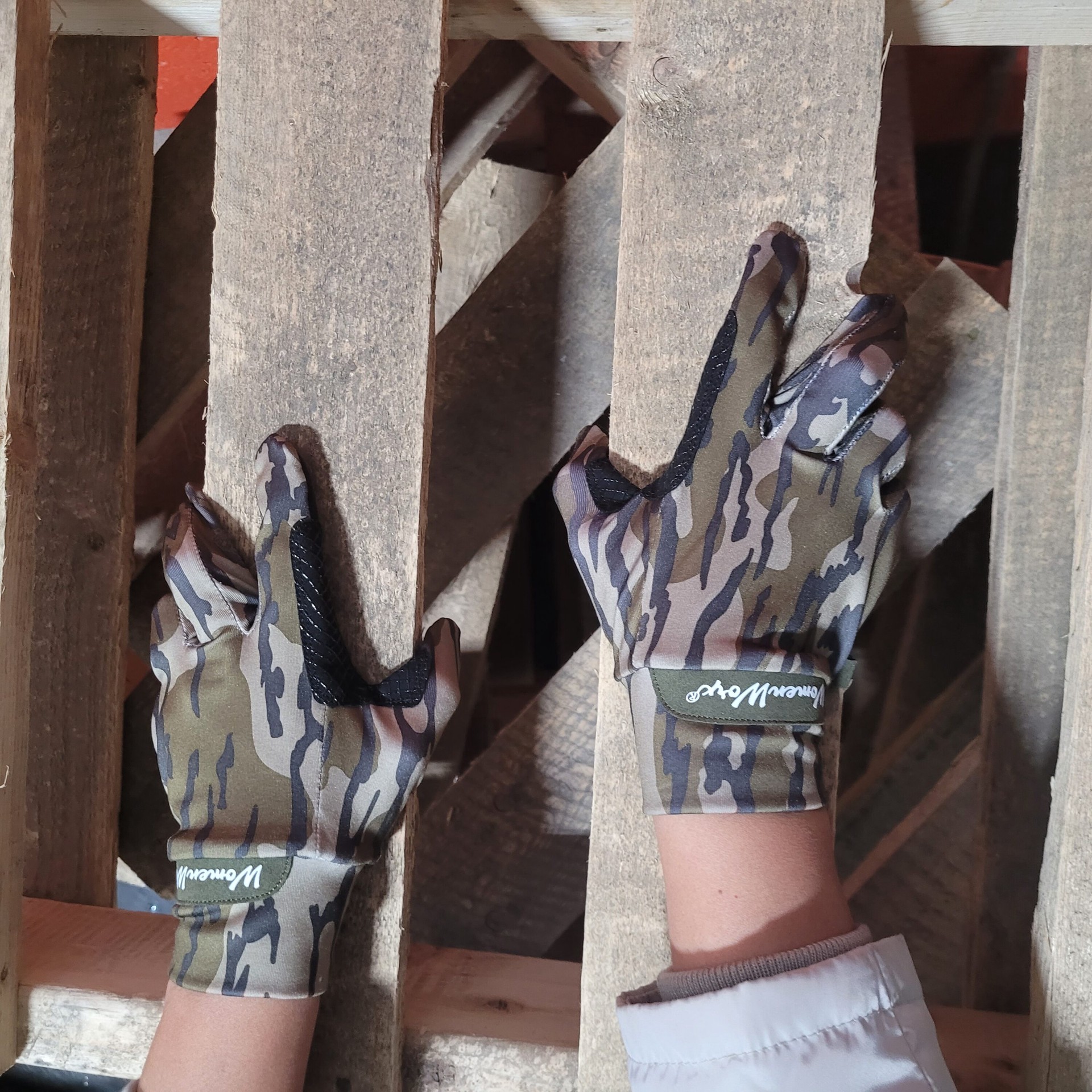 slide 5 of 5, WomenWorx Medium Green Polyester 1 -Pairs, 1 ct