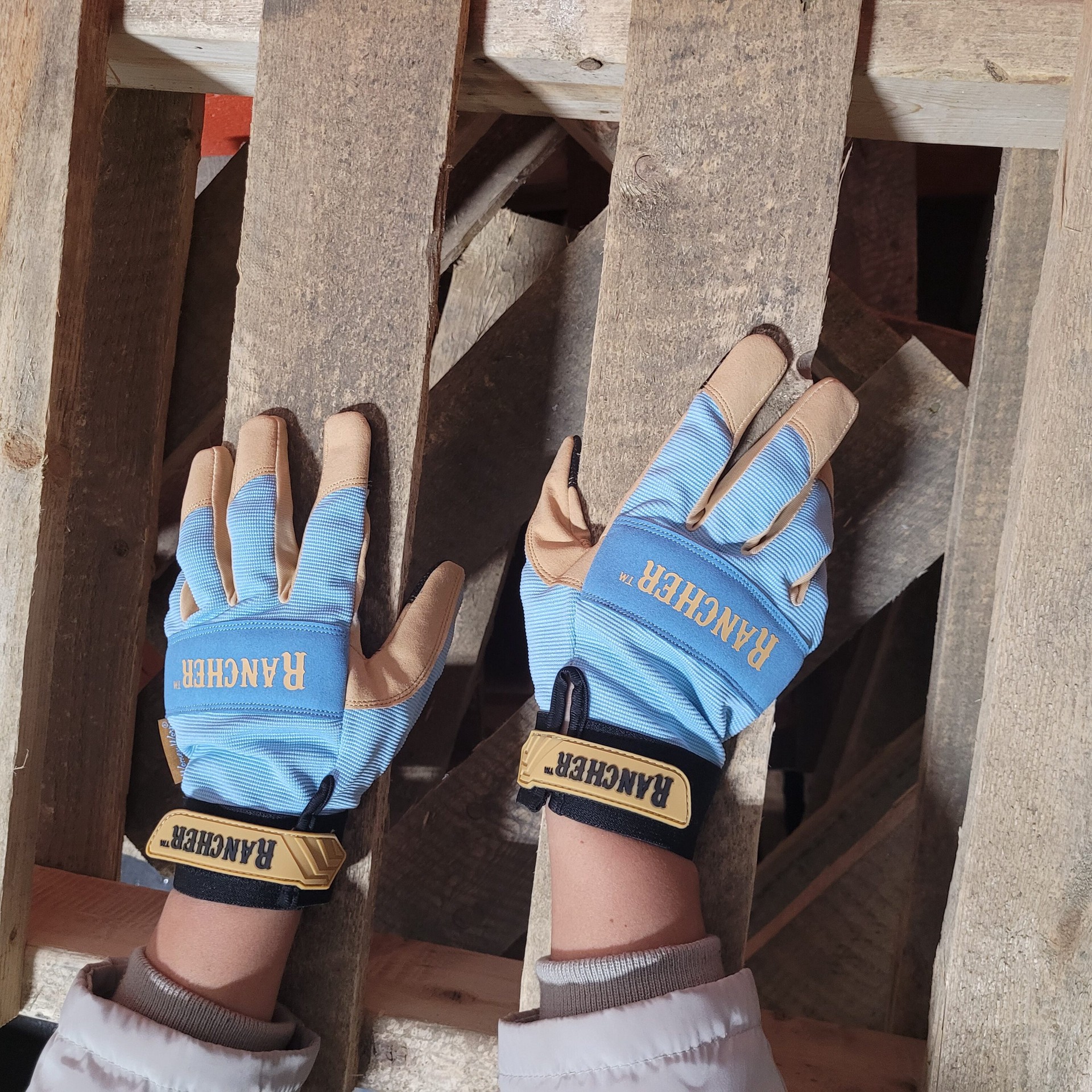 slide 2 of 5, WomenWorx Small Yellow Synthetic leather 1 -Pairs, 1 ct