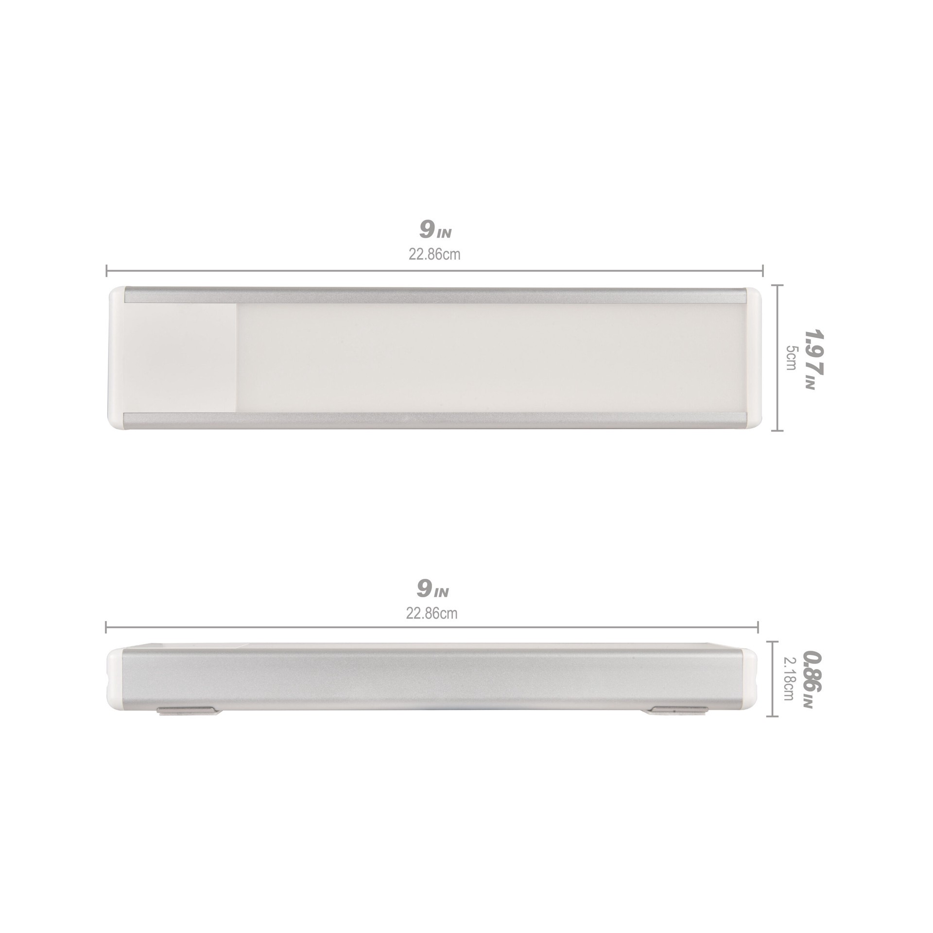 slide 5 of 6, Utilitech 9-in Battery LED Under Cabinet Light Bar, 1 ct
