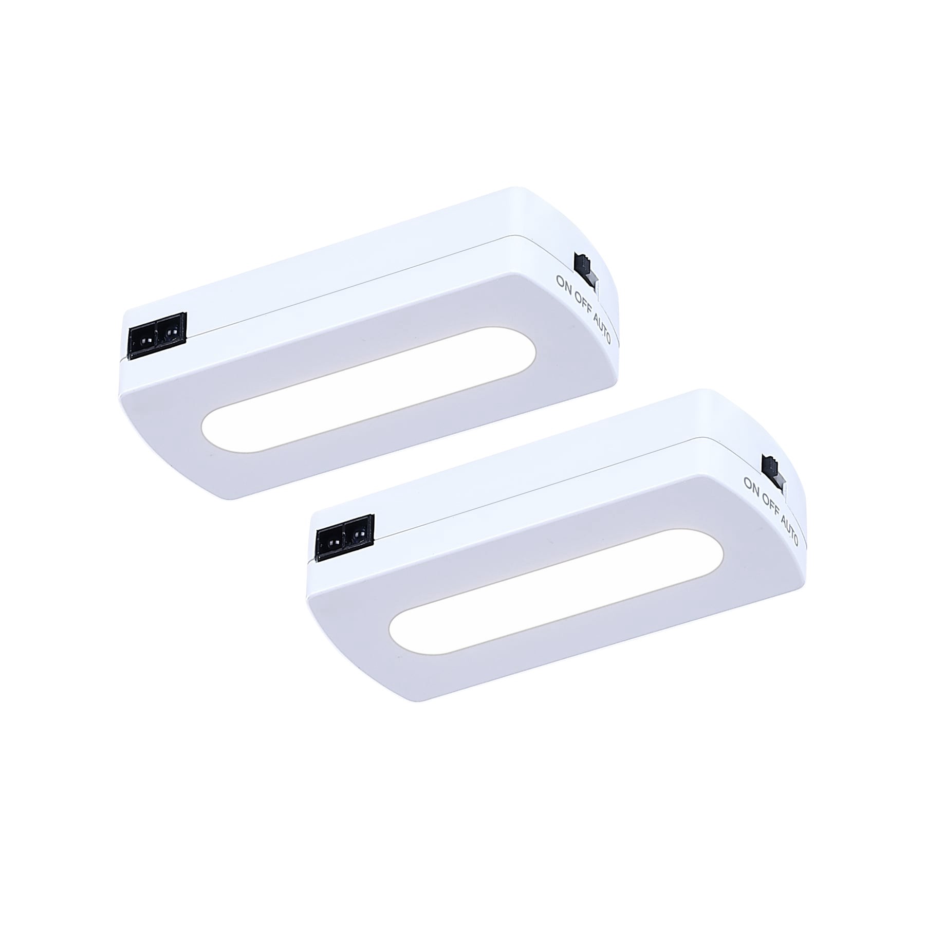 slide 1 of 6, Utilitech Drawer Light 2 -Pack 2.7-in Rechargeable Battery LED Under Cabinet Light Bar Motion Sensing Light, 1 ct