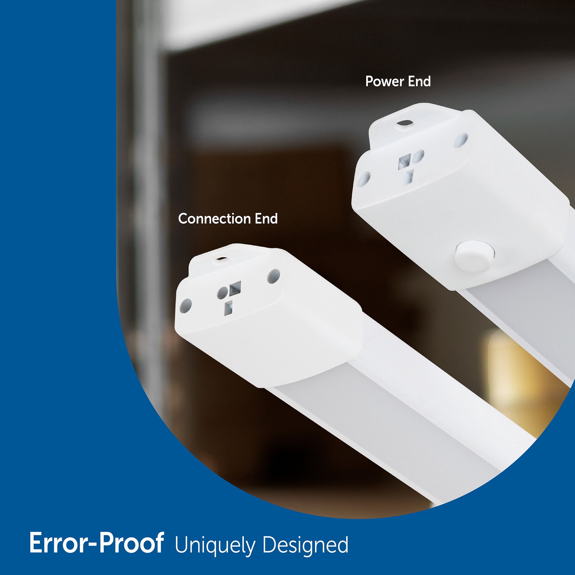 slide 4 of 6, Utilitech UnderCabinet 24-in Plug-in LED Under Cabinet Light Bar, 1 ct