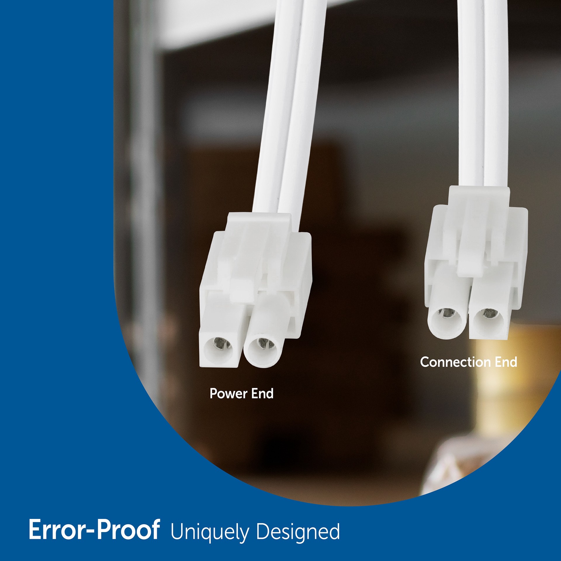 slide 5 of 6, Utilitech UnderCabinet 24-in Plug-in LED Under Cabinet Light Bar, 1 ct