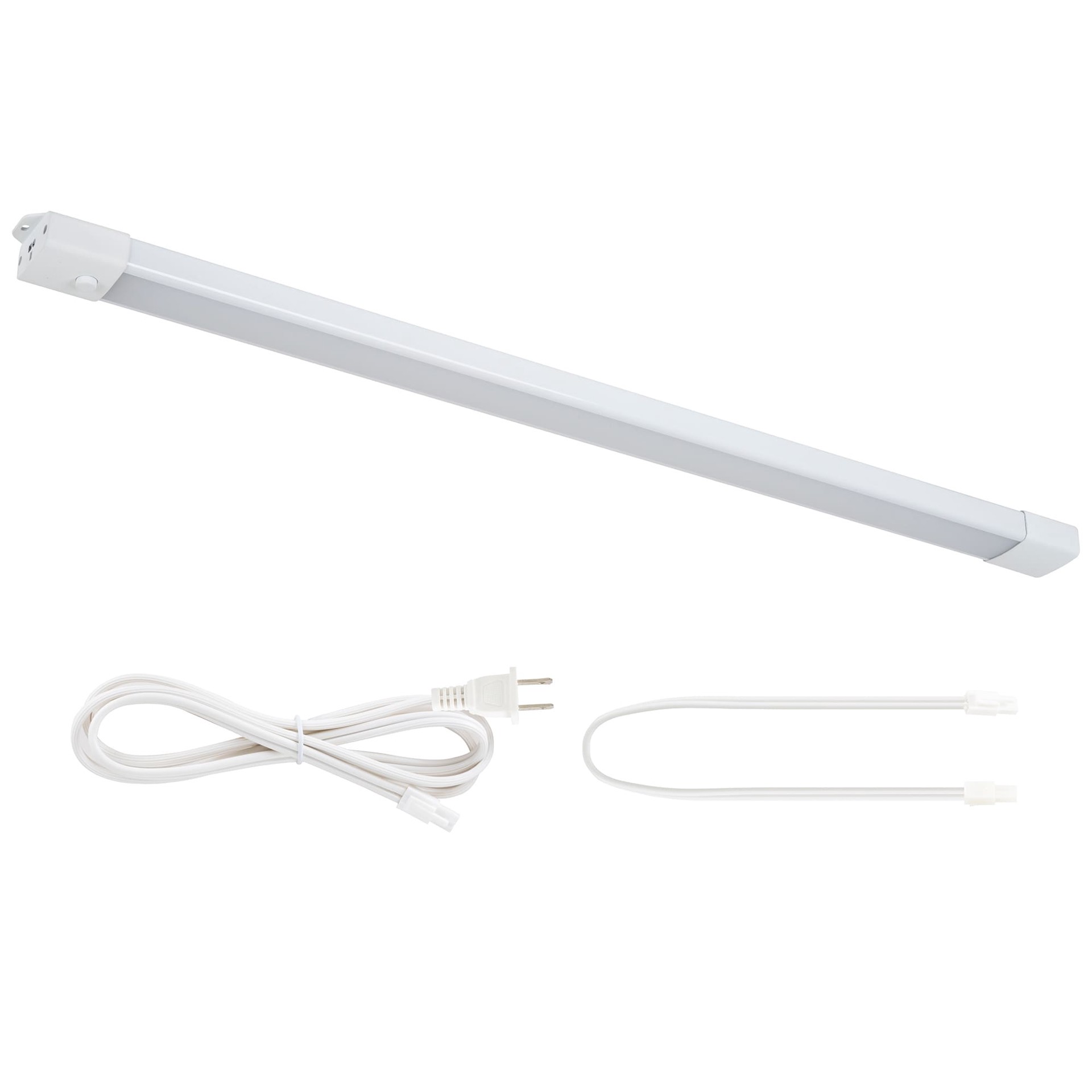 slide 1 of 6, Utilitech UnderCabinet 24-in Plug-in LED Under Cabinet Light Bar, 1 ct