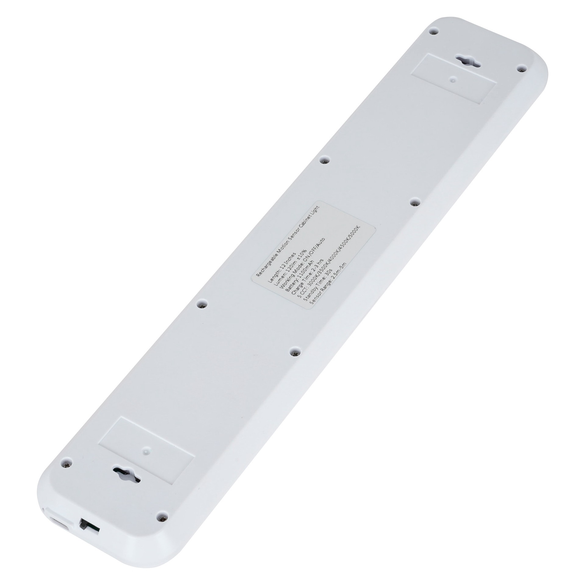 slide 3 of 6, Utilitech UnderCabinet 12-in Battery LED Under Cabinet Light Bar Motion Sensing Light with Remote, 1 ct