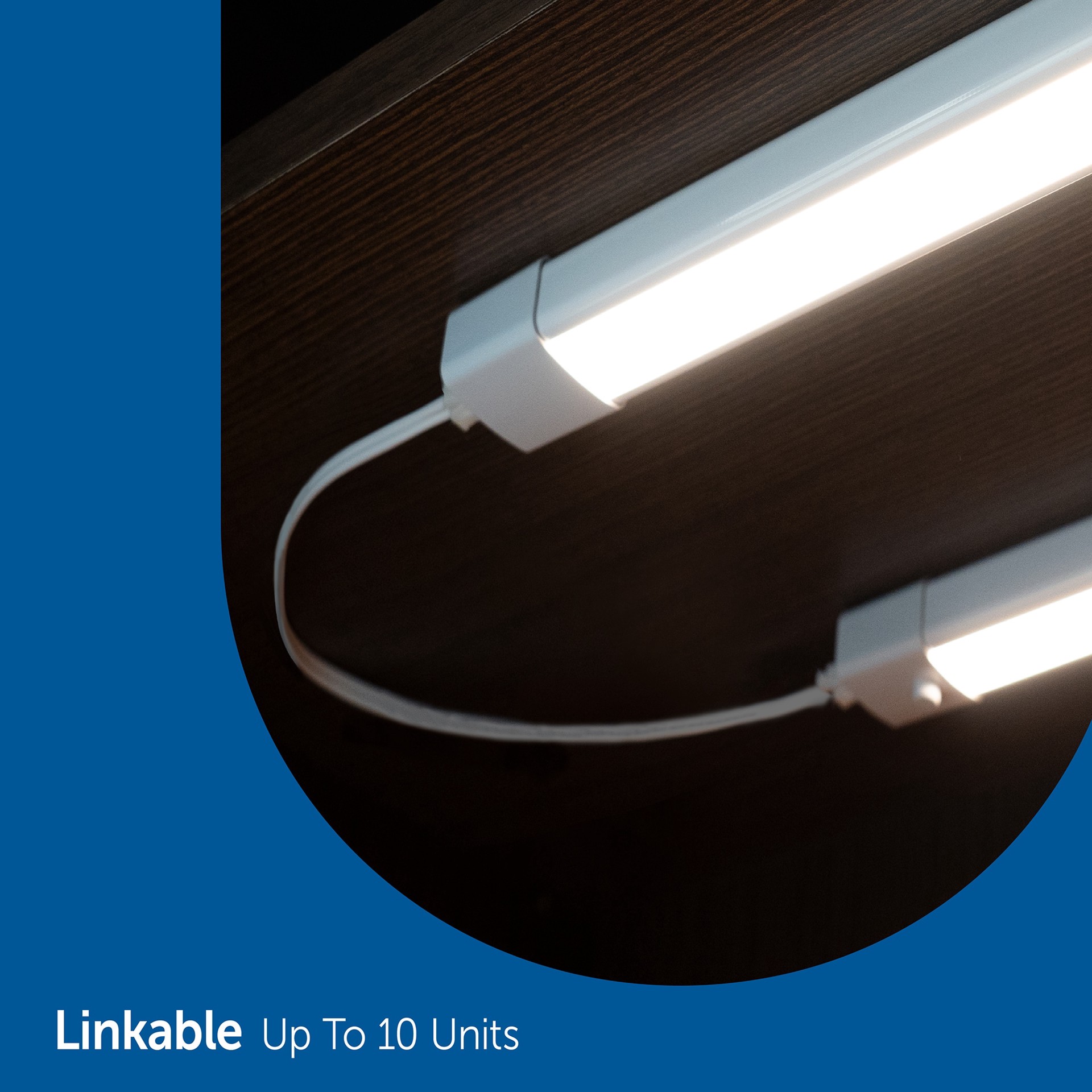 slide 3 of 6, Utilitech UnderCabinet 18-in Plug-in LED Under Cabinet Light Bar, 1 ct
