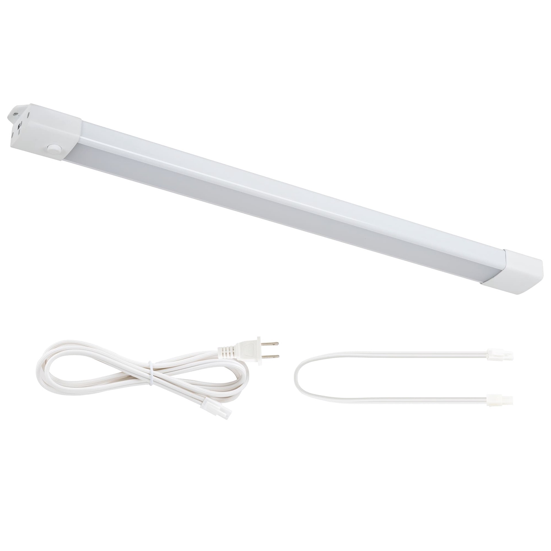 slide 1 of 6, Utilitech UnderCabinet 18-in Plug-in LED Under Cabinet Light Bar, 1 ct