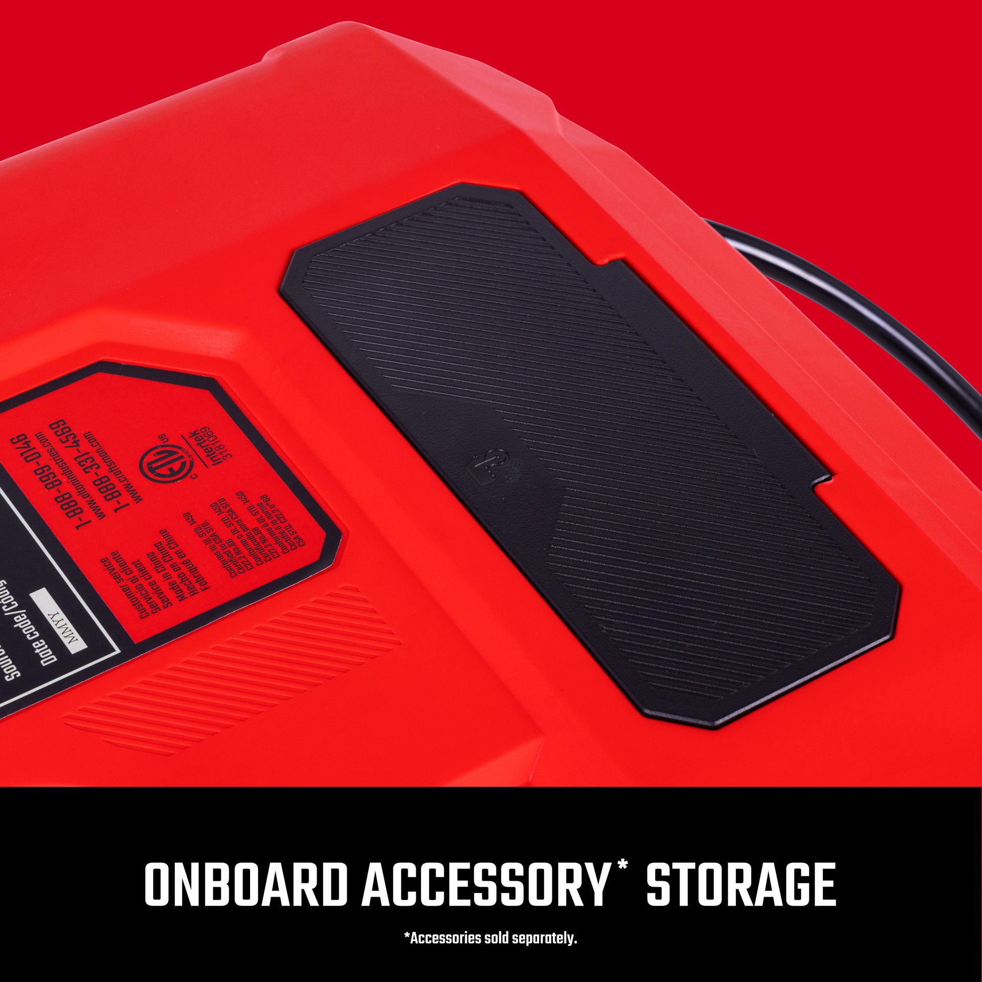 slide 4 of 6, CRAFTSMAN Wall- Mount Built-In Hose Reel 0.5-Gallon Portable Electric 125 PSI Vertical Air Compressor, 1 ct