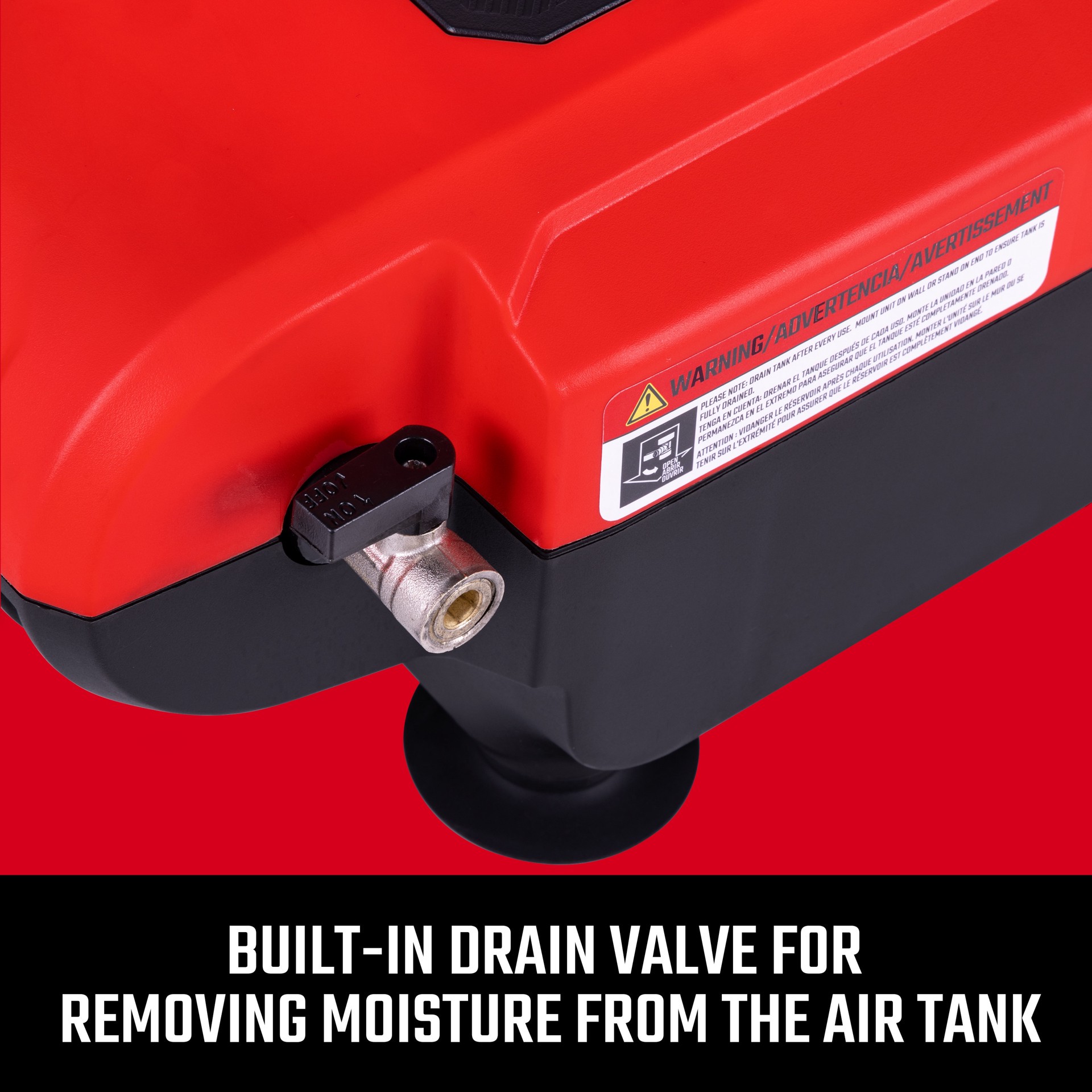 slide 6 of 6, CRAFTSMAN Wall- Mount Built-In Hose Reel 0.5-Gallon Portable Electric 125 PSI Vertical Air Compressor, 1 ct