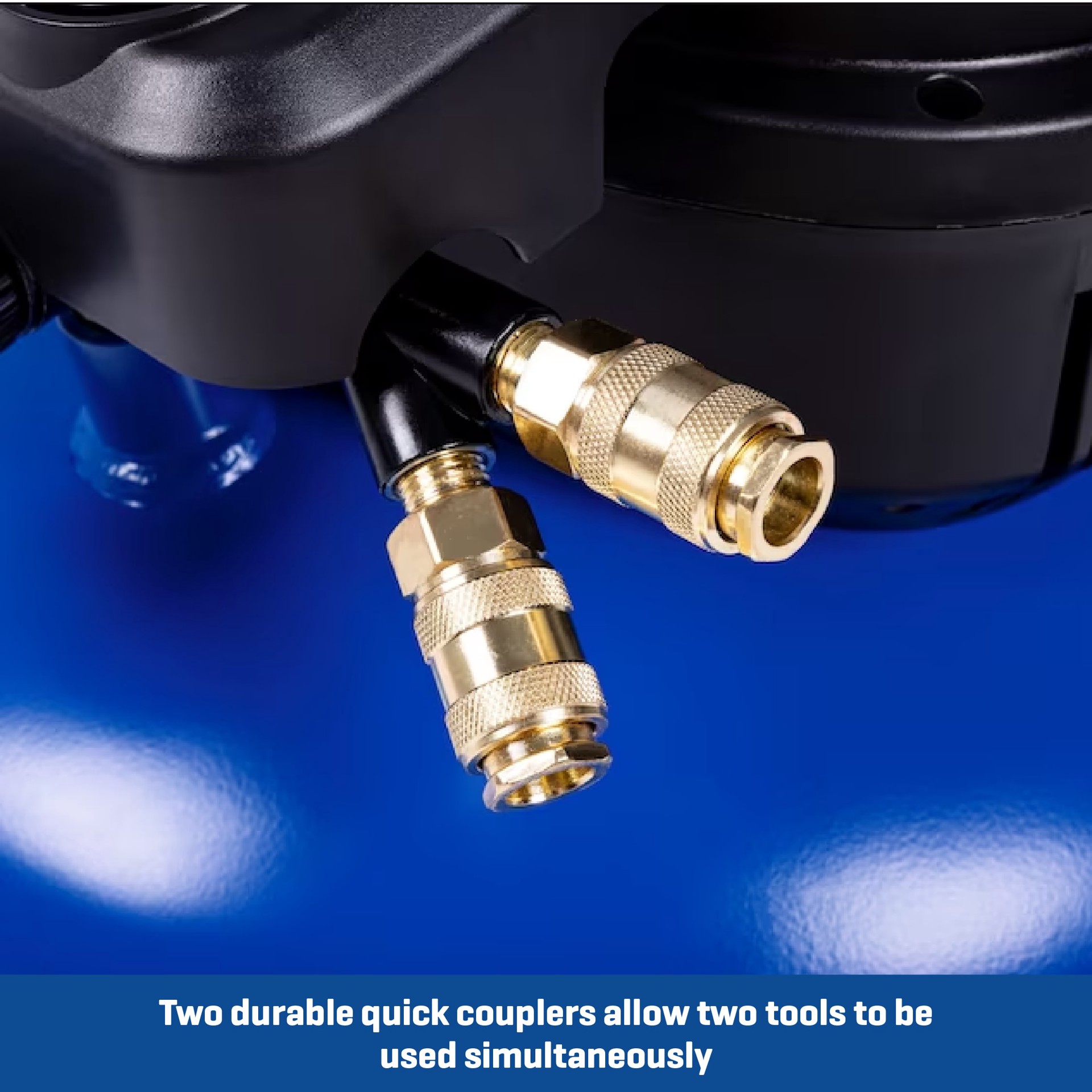 slide 4 of 6, Kobalt 6-Gallon Portable Electric 150 PSI Pancake Air Compressor with Accessories Included, 1 ct