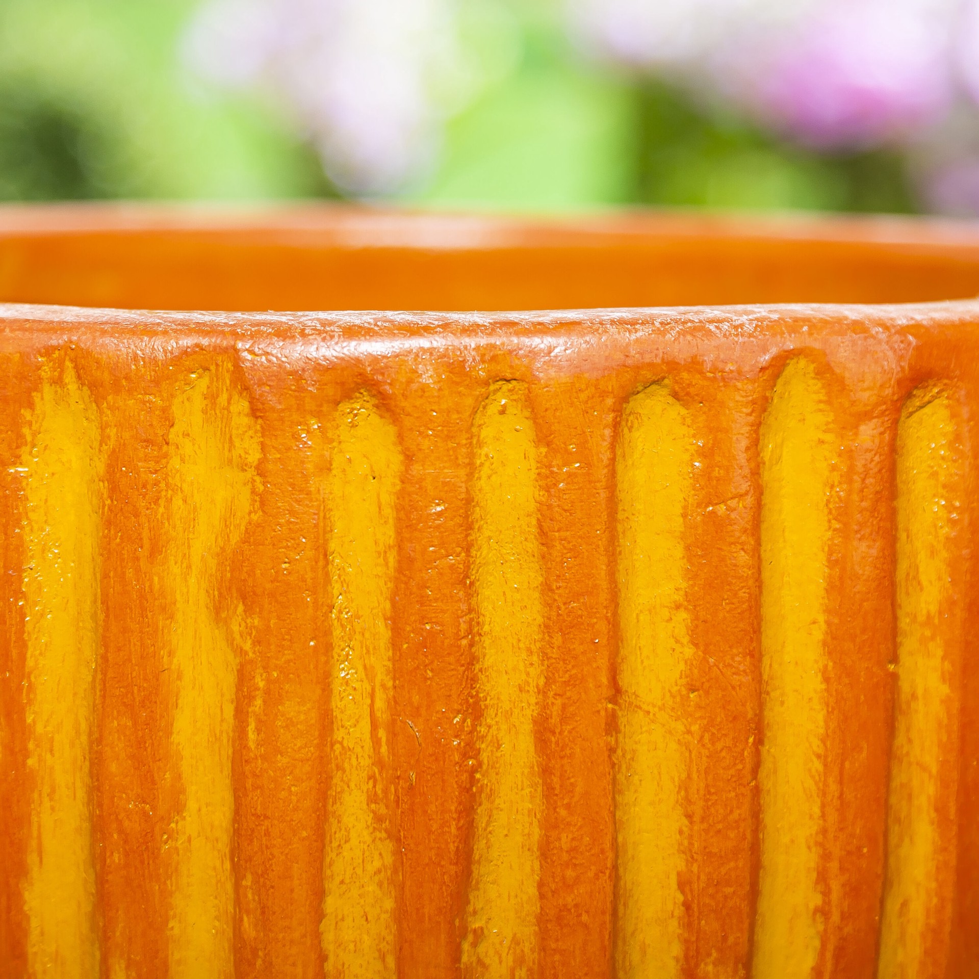 slide 4 of 5, Style Selections Urn 15.0-in W x 15.0-in L Bronze Clay Indoor/Outdoor Planter, 1 ct