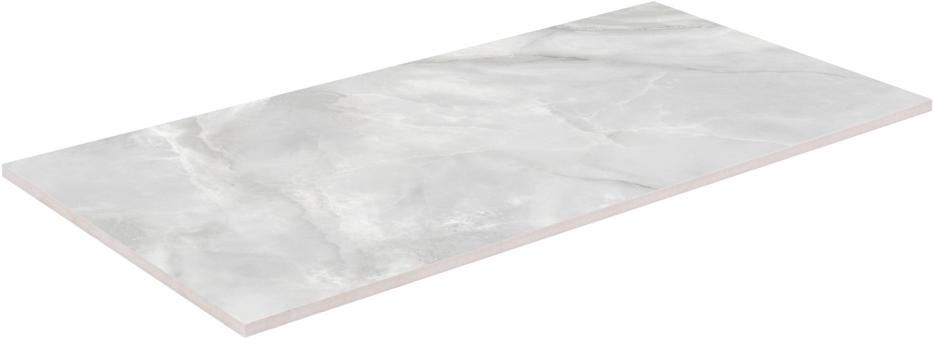 slide 6 of 6, Satori Regent Onyx Lumiere 24-in x 48-in Polished Porcelain Floor and Wall Tile ( 7.75-sq ft Piece ), 1 ct
