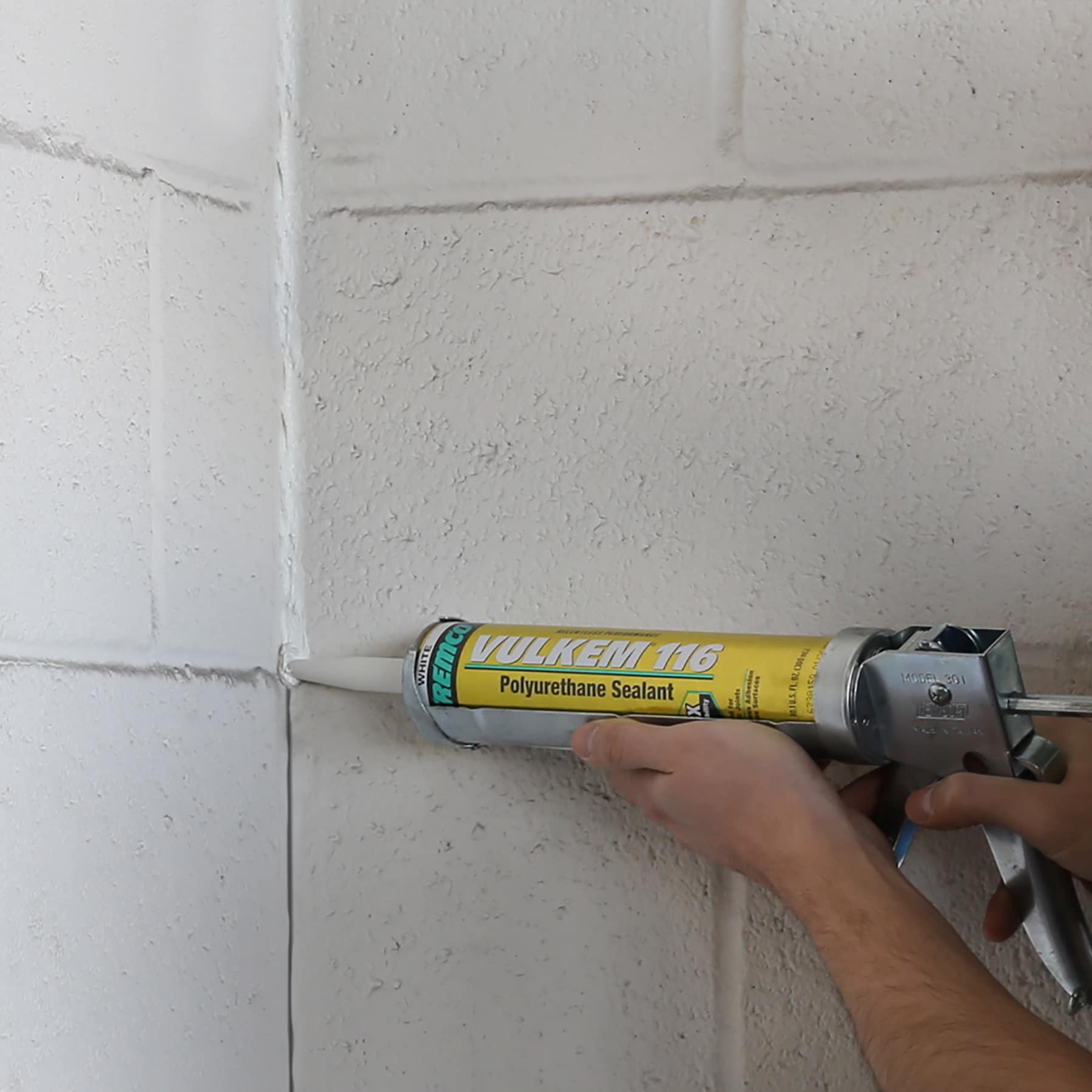 slide 5 of 6, Tremco Vulkem 116 10.1-oz Exterior and Specialty White Paintable Polyurethane Caulk, 1 ct