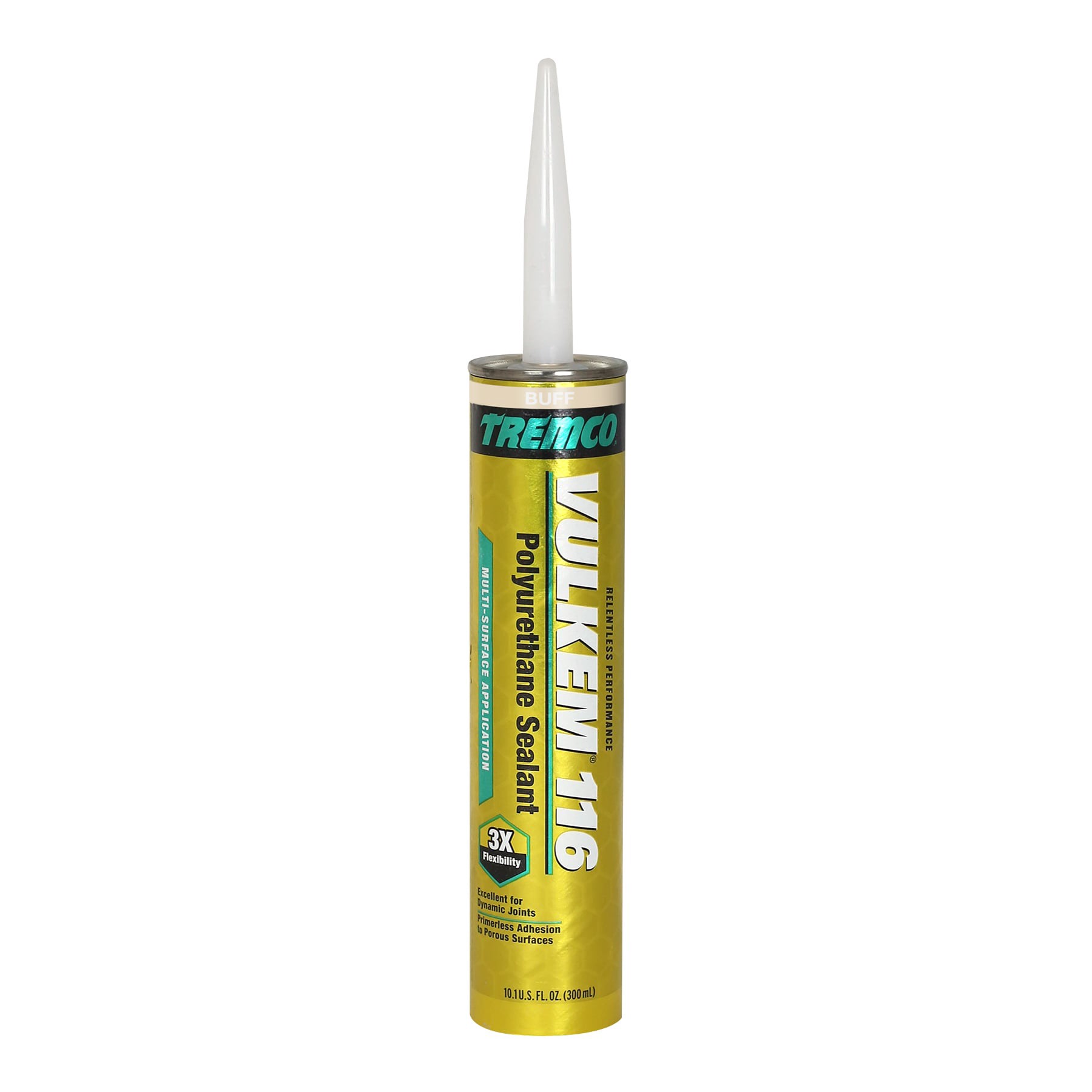 slide 1 of 5, Tremco Vulkem 116 10.1-oz Exterior and Specialty Buff Paintable Polyurethane Caulk, 1 ct