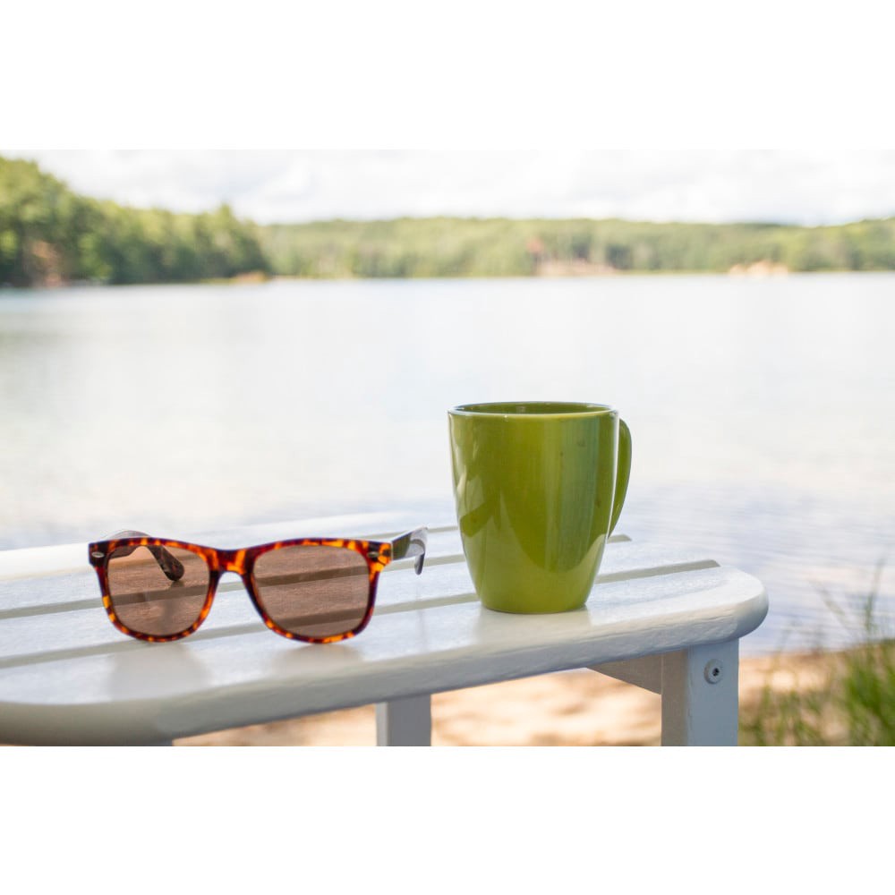 slide 5 of 6, POLYWOOD South Beach Oval Outdoor End Table 15.13-in W x 19.12-in L, 1 ct