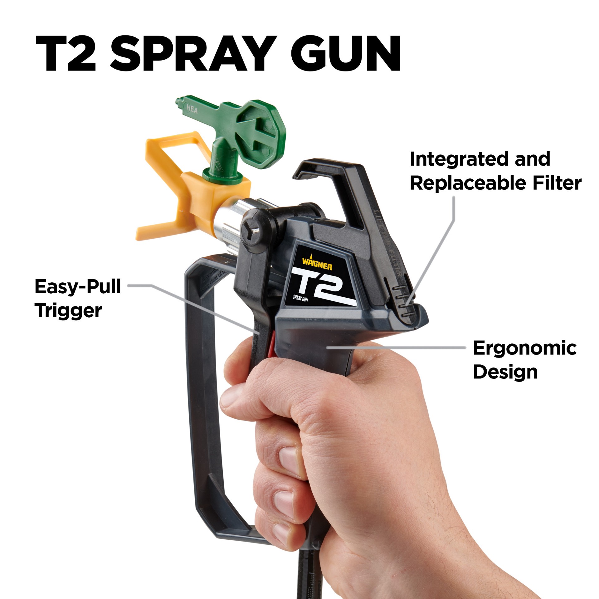 slide 6 of 6, Wagner Control Pro 130 w/ T2 Gun Electric Stationary Airless Paint Sprayer, 1 ct